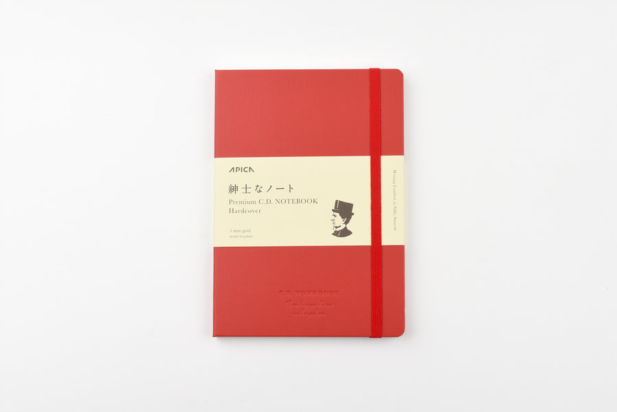 Apica Premium C.D. Hard Cover Notebook  - A5 - Grid
