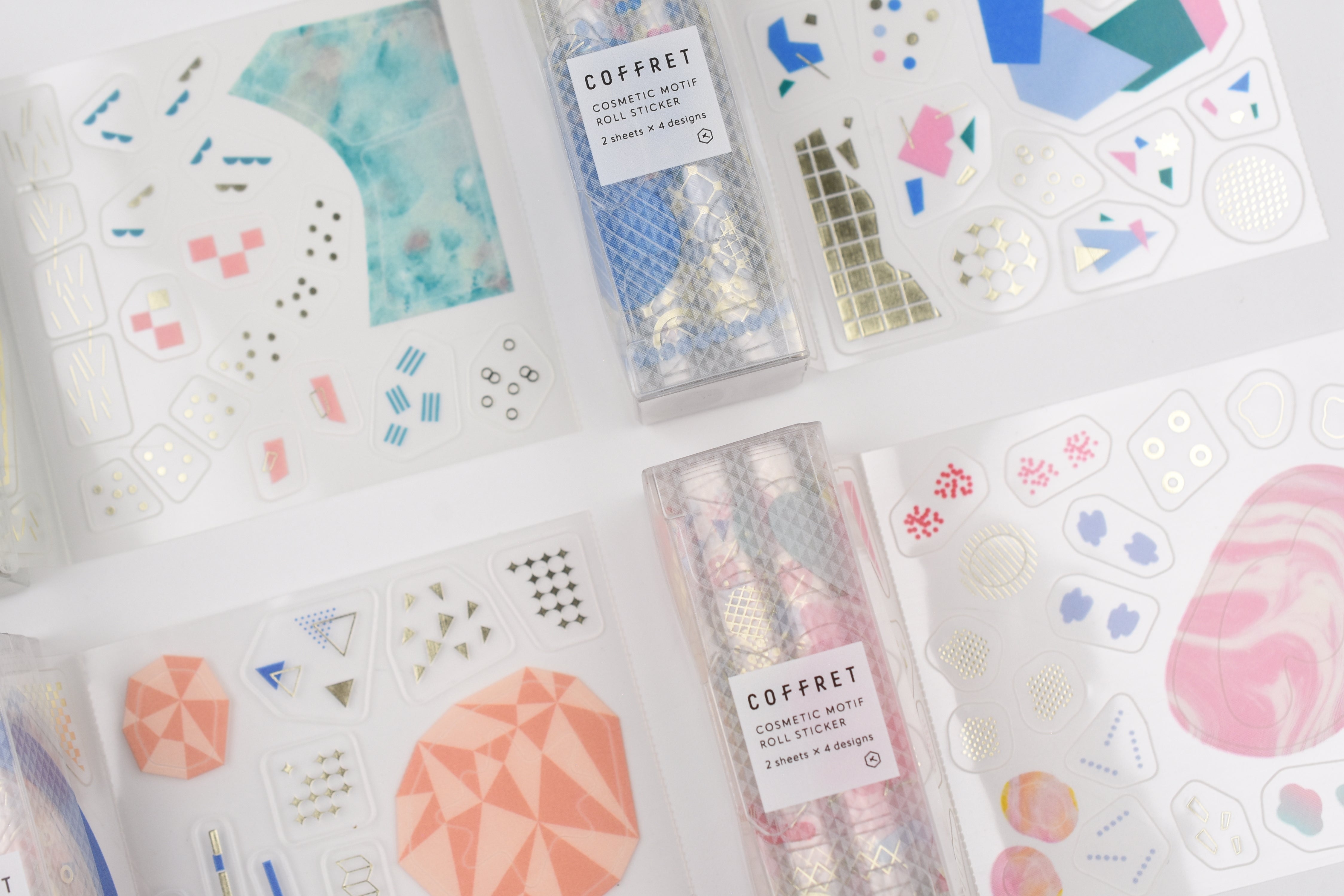 Hitotoki Coffret Cosmetic Motif Roll Sticker