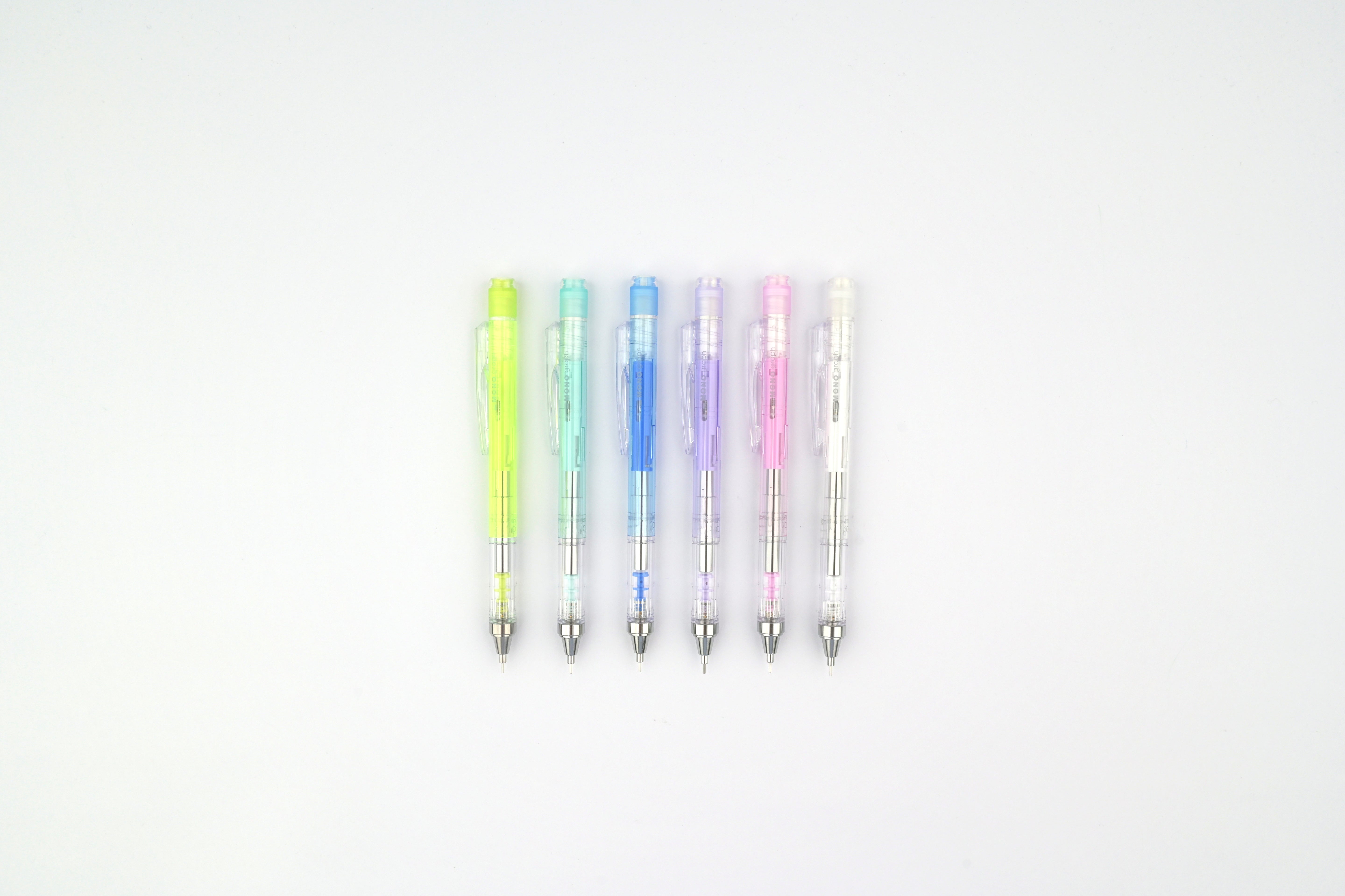 Tombow Mono Graph Shaker Mechanical Pencil - Clear Colors - 0.5mm