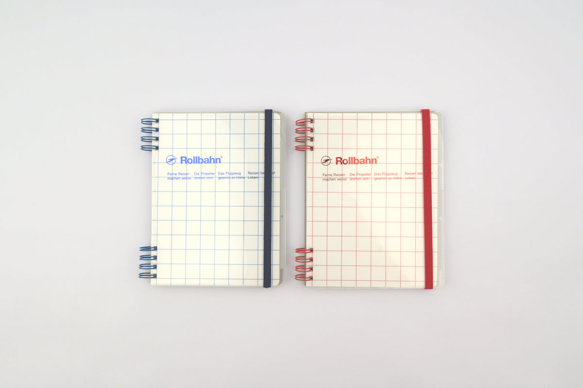 Rollbahn Flexible Cover 360° Notebook - Life Log - Graph Check - Large