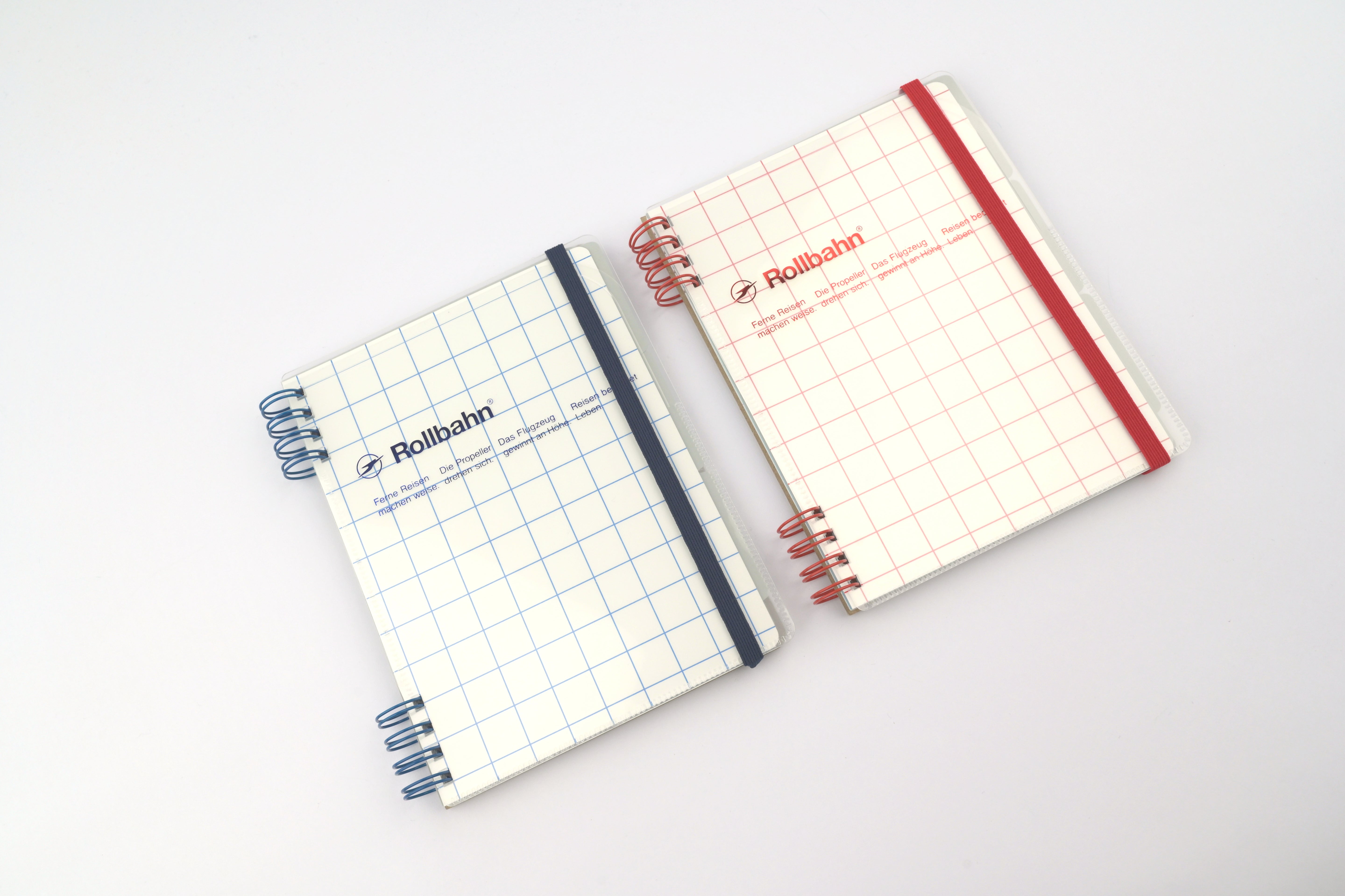 Rollbahn Flexible Cover 360° Notebook - Life Log - Graph Check - Large