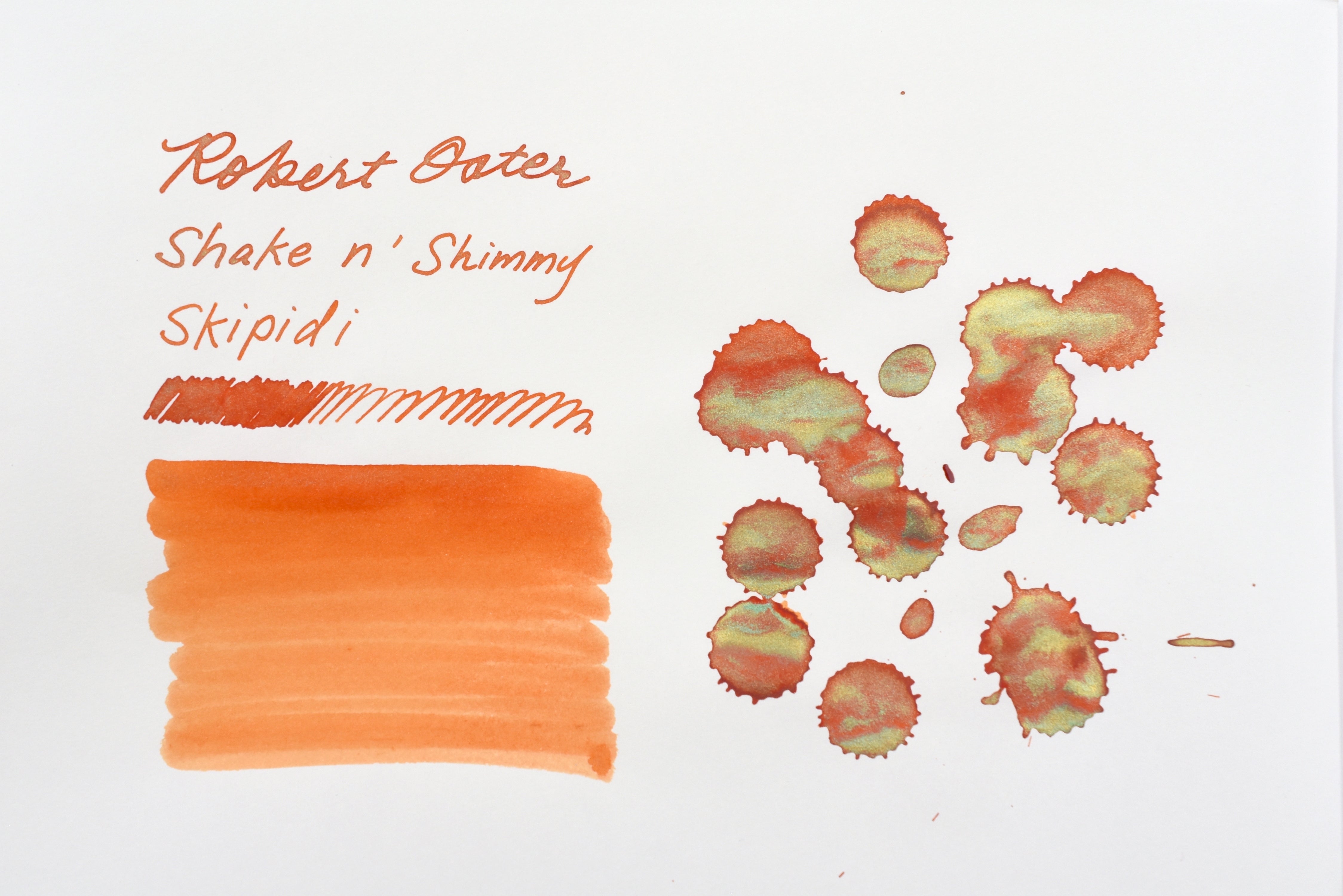 Robert Oster Signature Ink - Shake n' Shimmy - Skipidi - 50ml