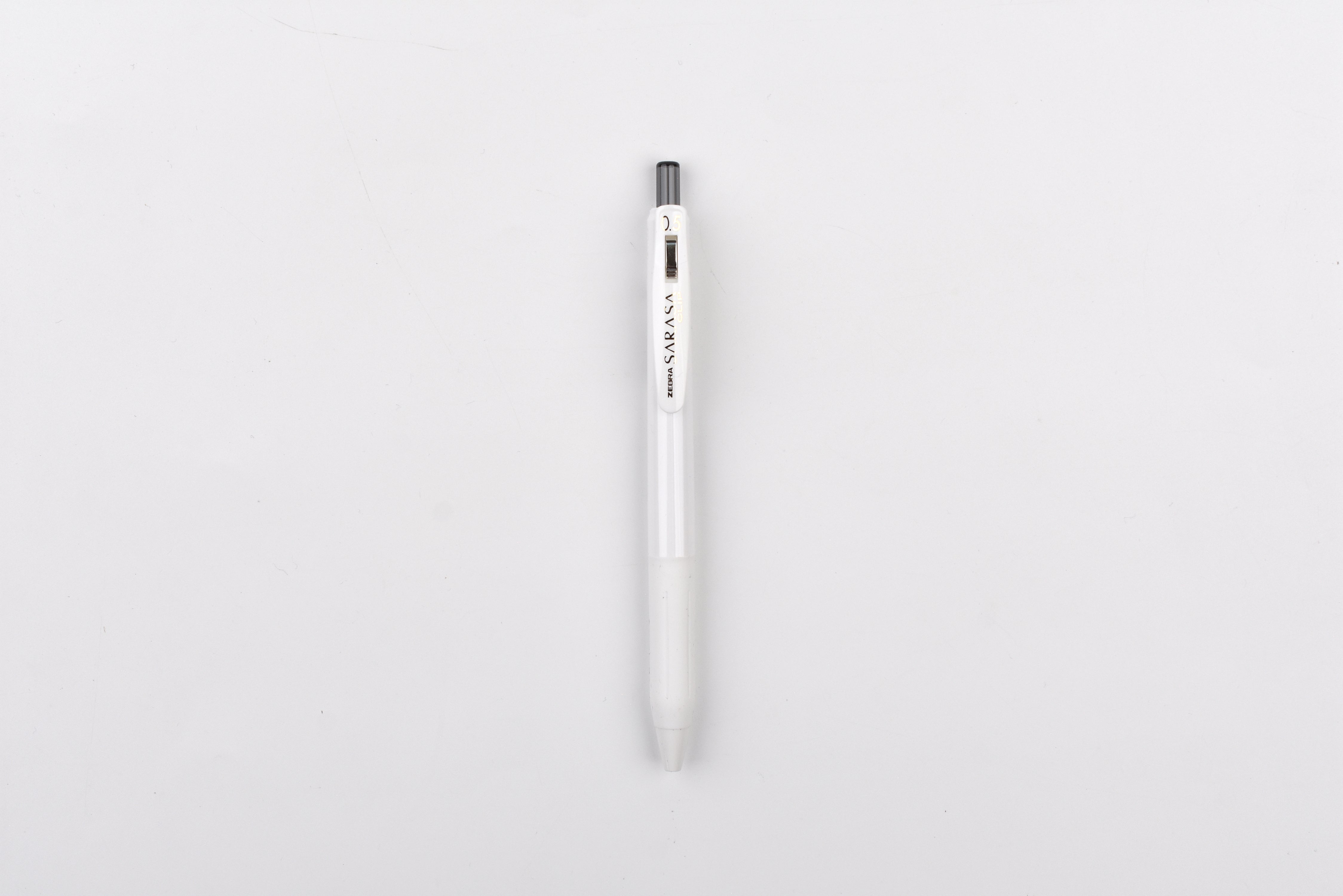 Sarara★　24 Zebra SARASA - Monochrome Series - White Set - Limited Edition