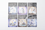 Q-Lia Starry Sky Flake Sticker - Night Aquarium