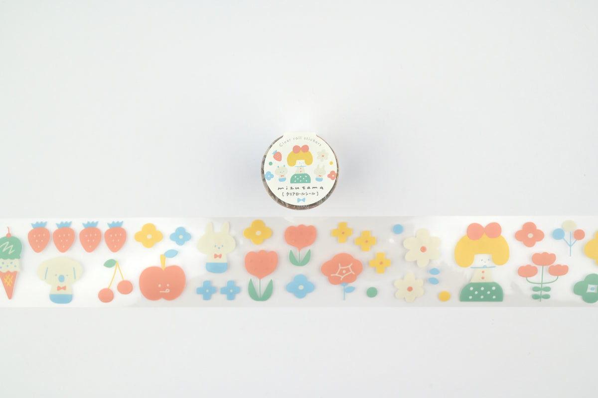 Item OSP x mizutama Clear Roll Stickers - Smile - 50mm