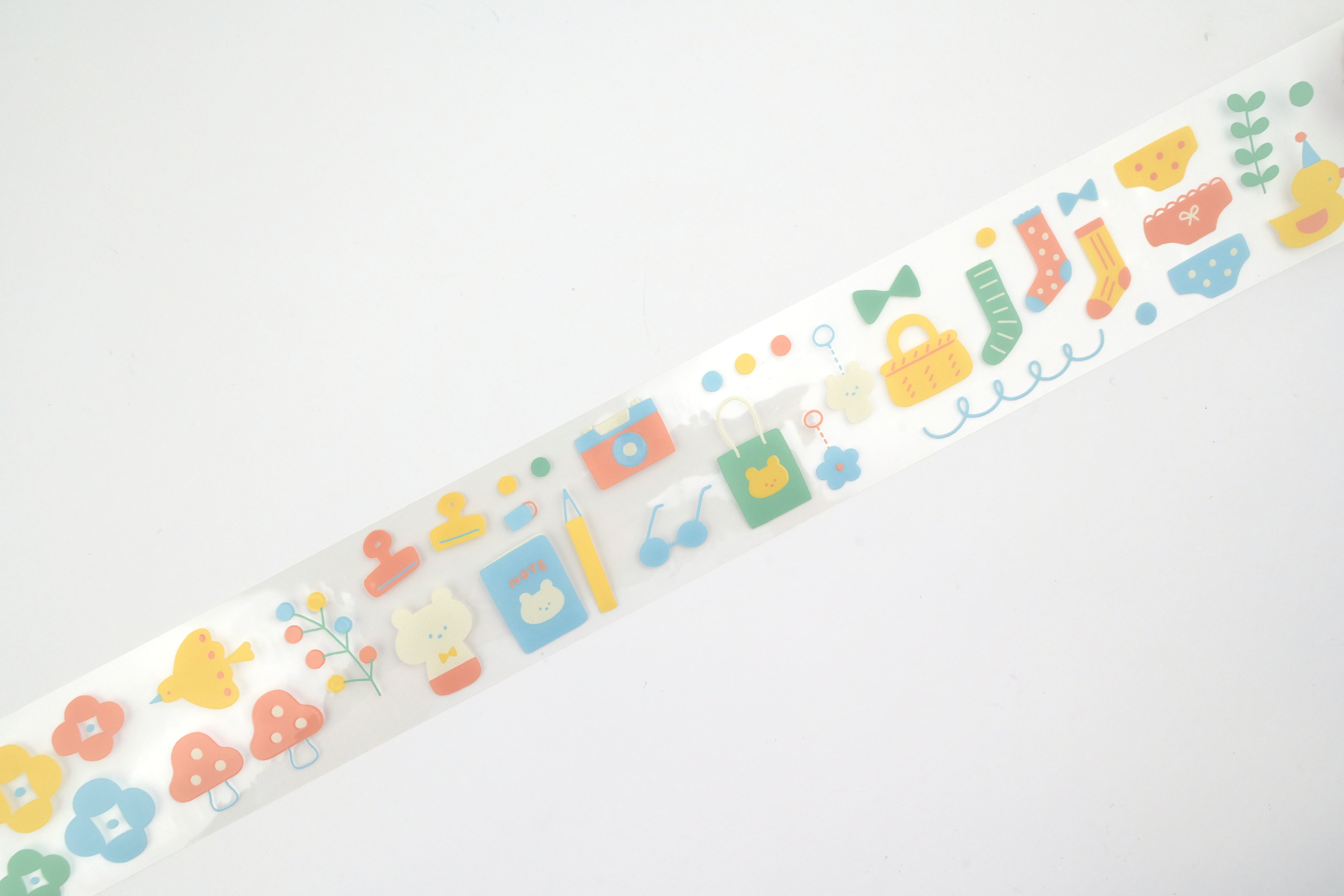 Item OSP x mizutama Clear Roll Stickers - Smile - 50mm