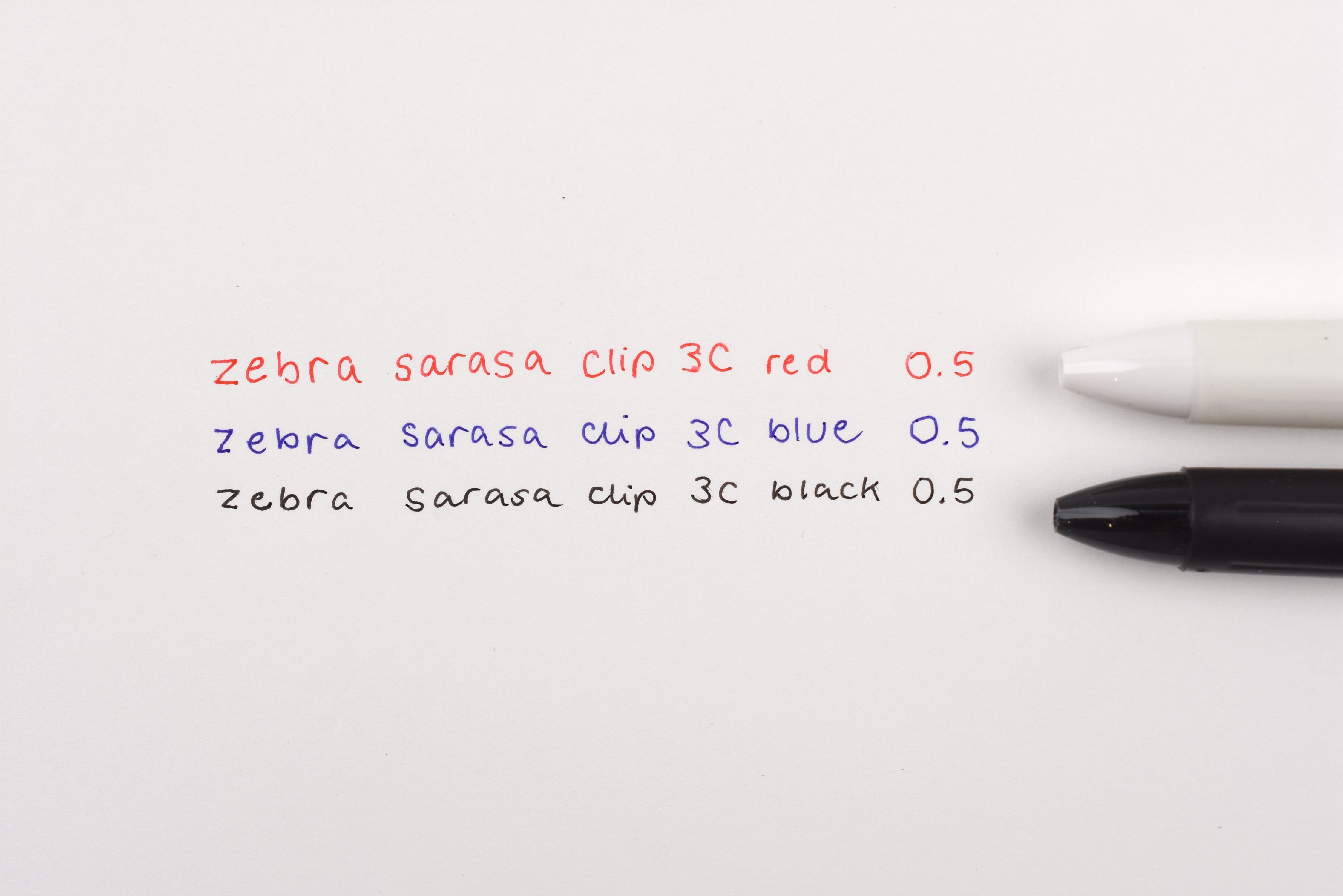Zebra SARASA Clip 3C Multi Pen - Monochrome Series - 0.5mm