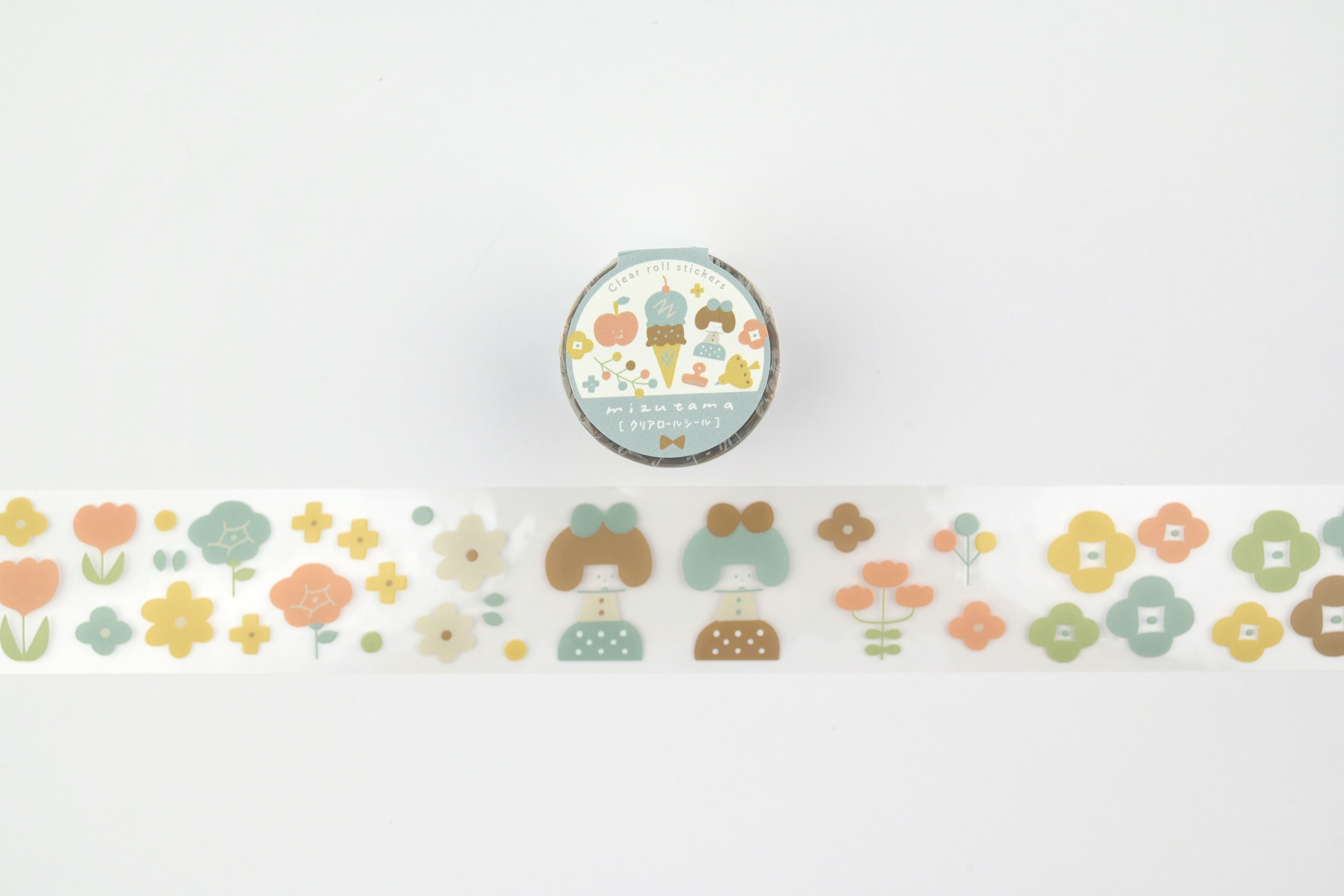 Item OSP x mizutama Clear Roll Stickers - Smile Dullness - 35mm