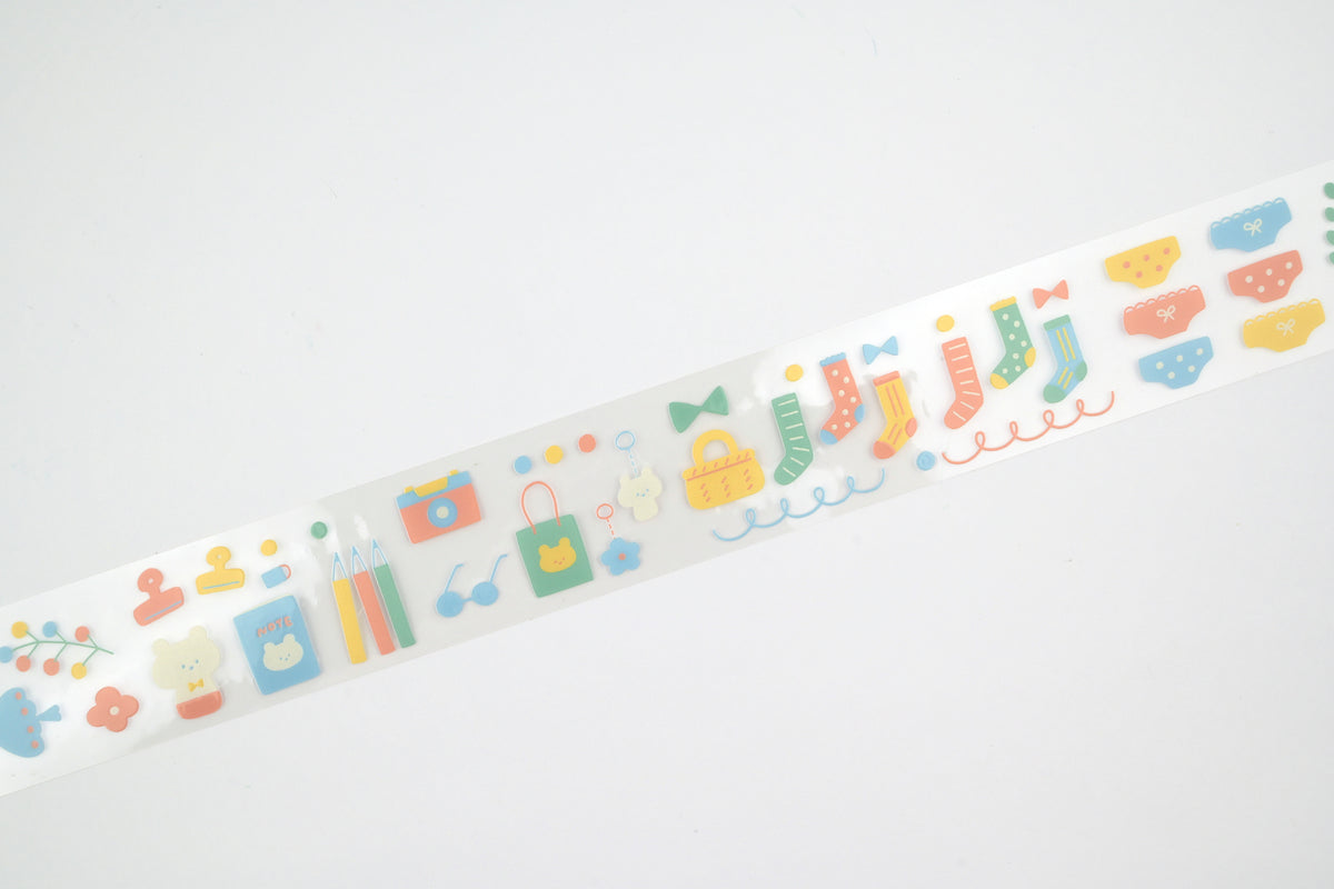 Item OSP x mizutama Clear Roll Stickers - Smile - 35mm