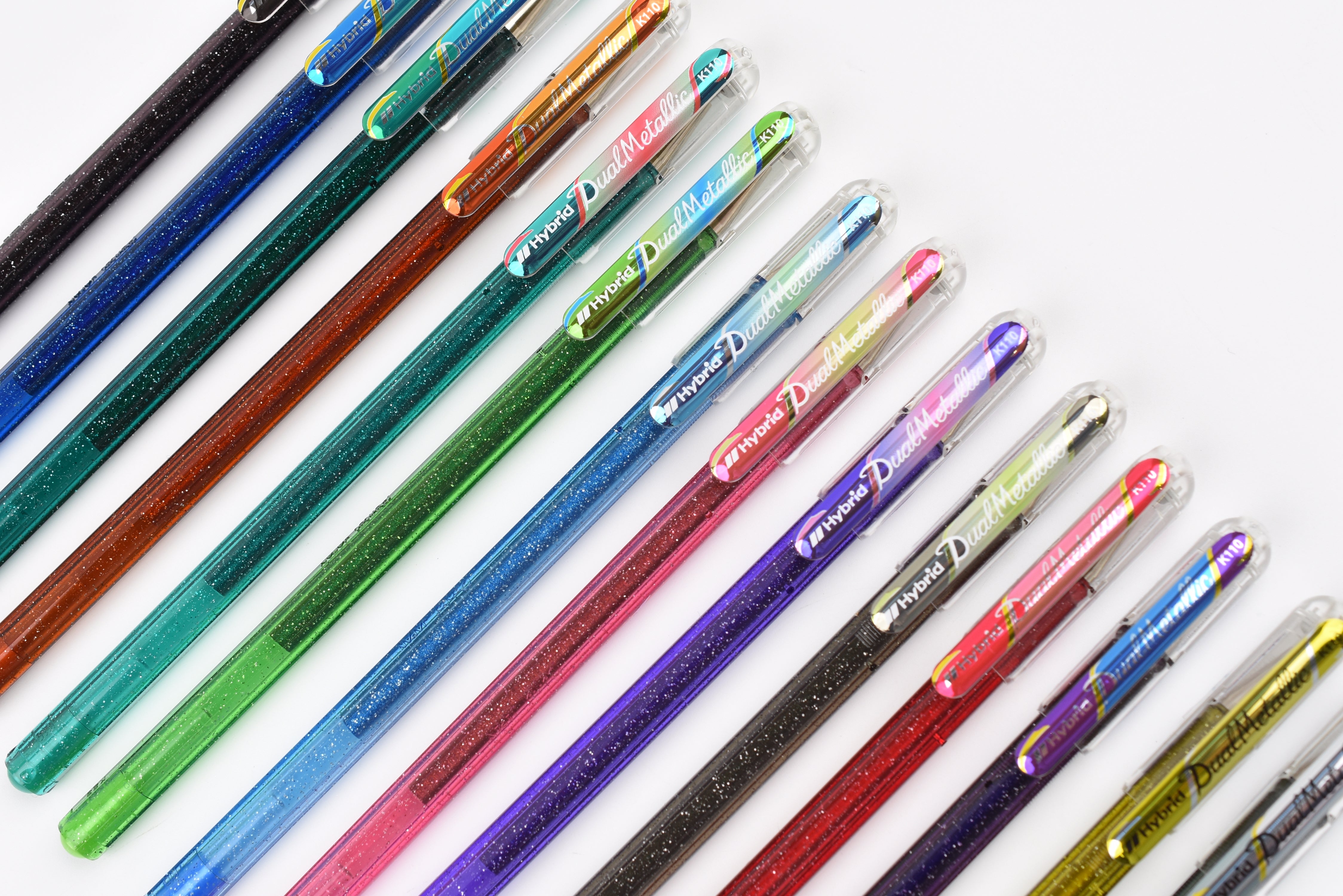 Pentel Dual Metallic Ballpoint Pen - 1.0mm - Set of 14 – Yoseka