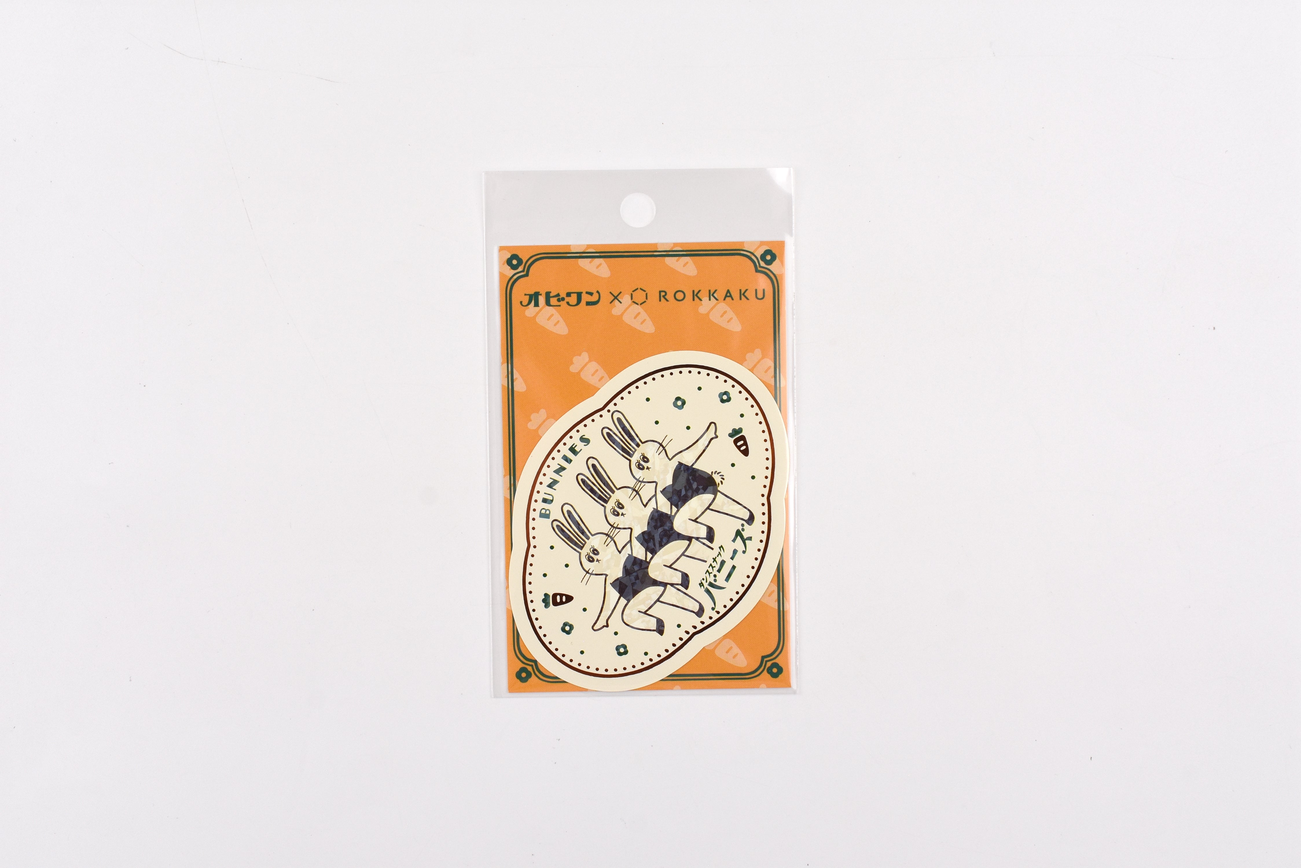 ROKKAKU x Ob1 Foil Sticker - Bunnies