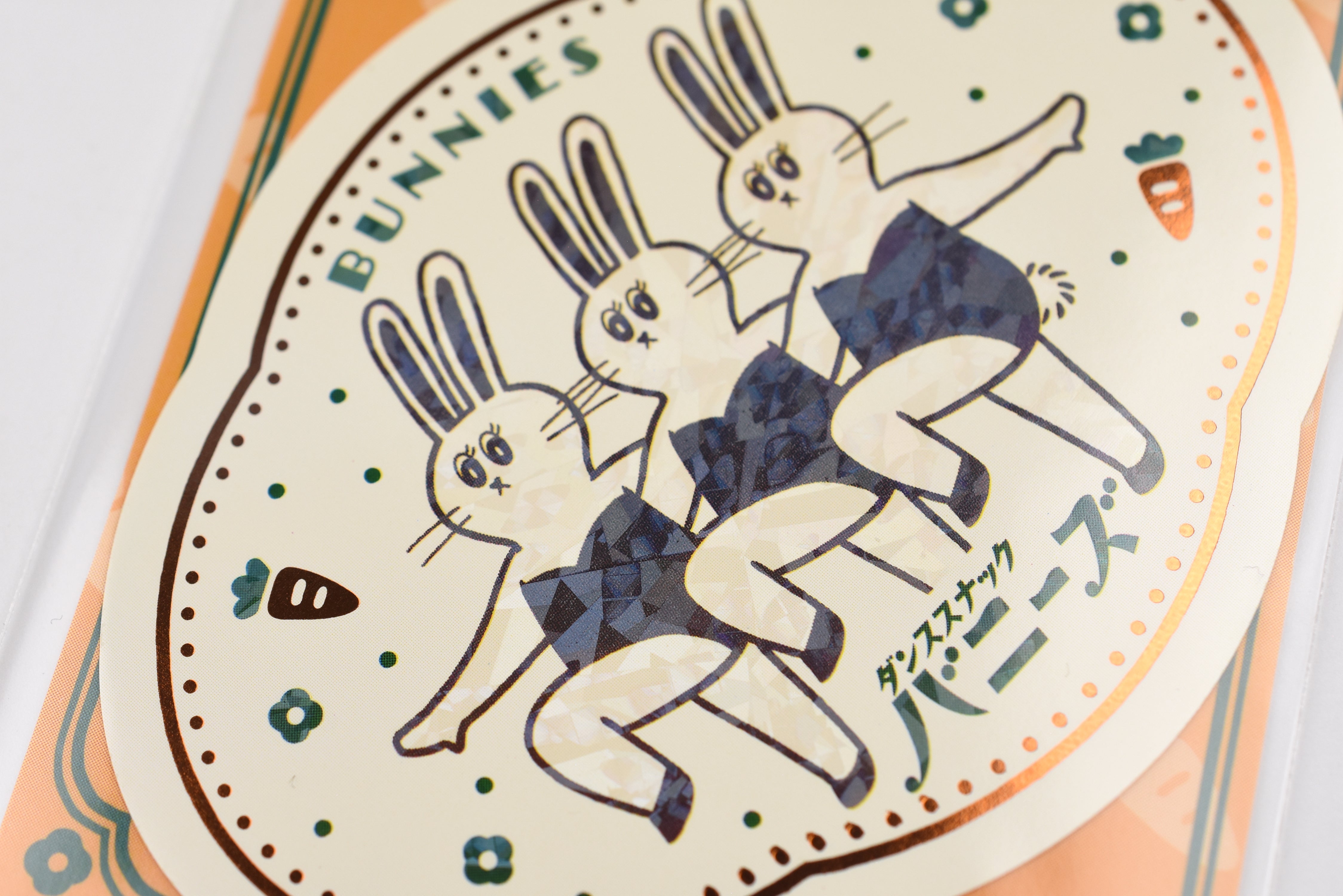 ROKKAKU x Ob1 Foil Sticker - Bunnies