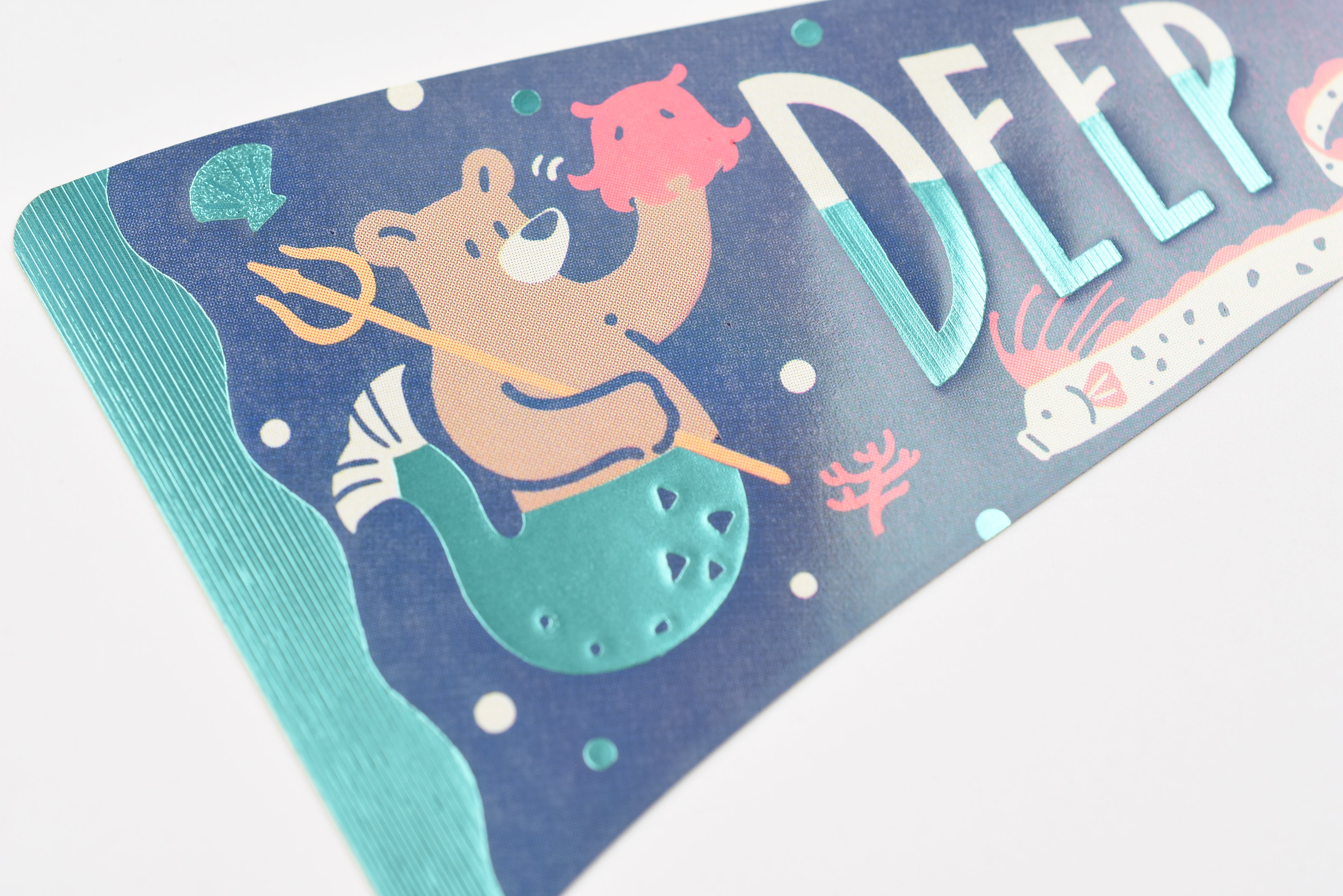 ROKKAKU x Ob1 Foil Sticker - Deep Sea