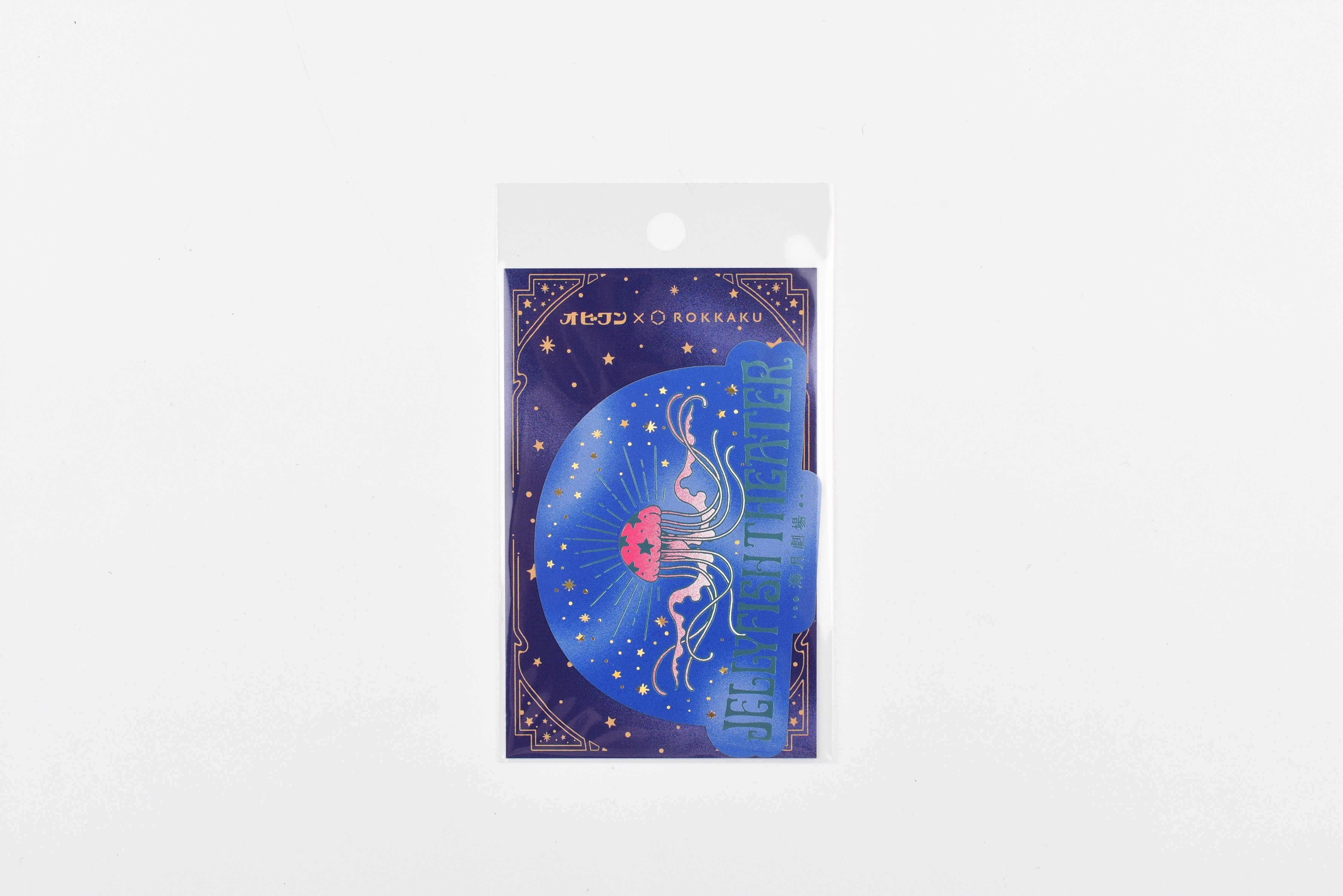 ROKKAKU x Ob1 Foil Sticker - Jellyfish Theater