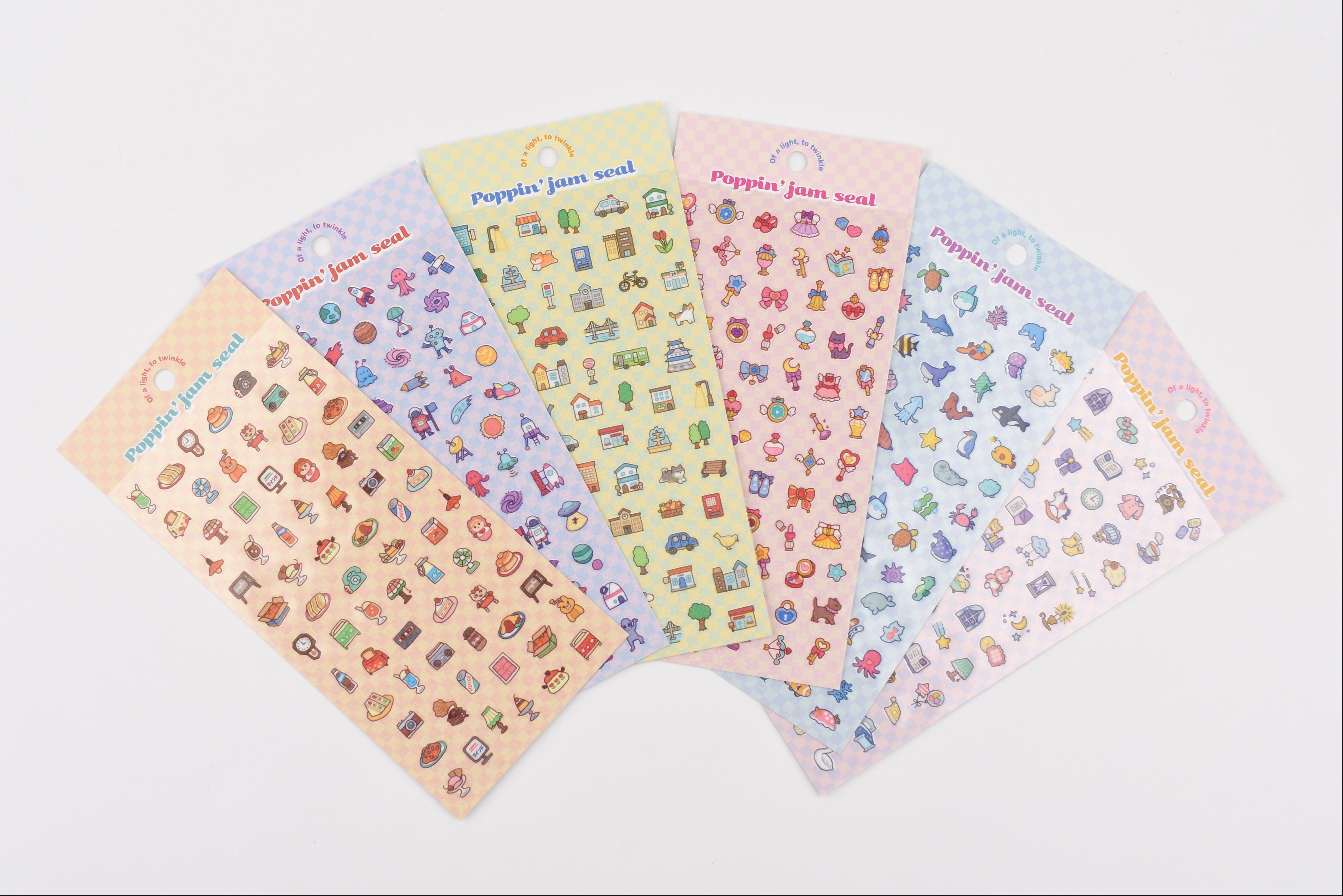 Mind Wave Sticker Sheet - Poppin' Jam