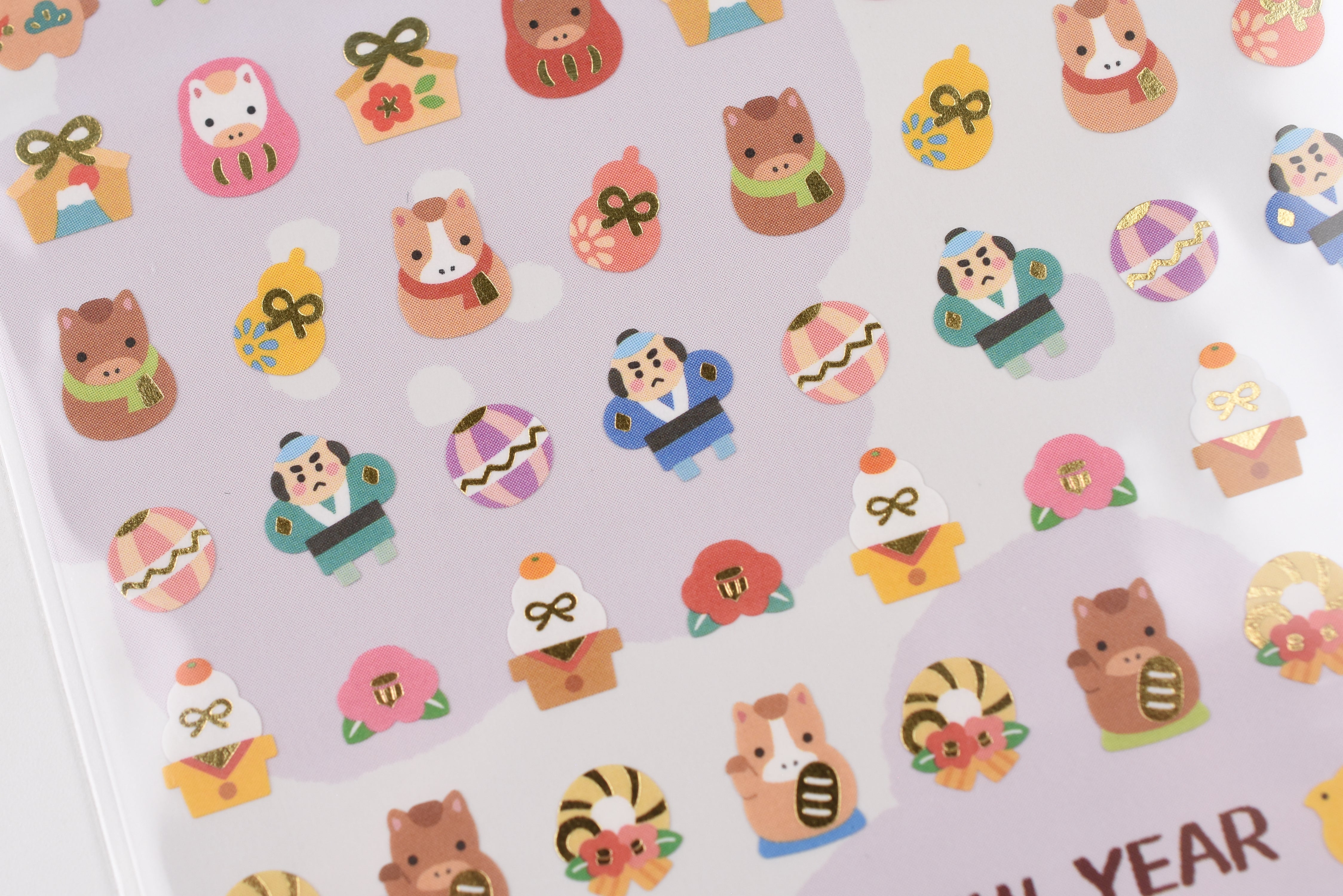 Mind Wave Sticker Sheet - Fortune Sticker - Horse 7