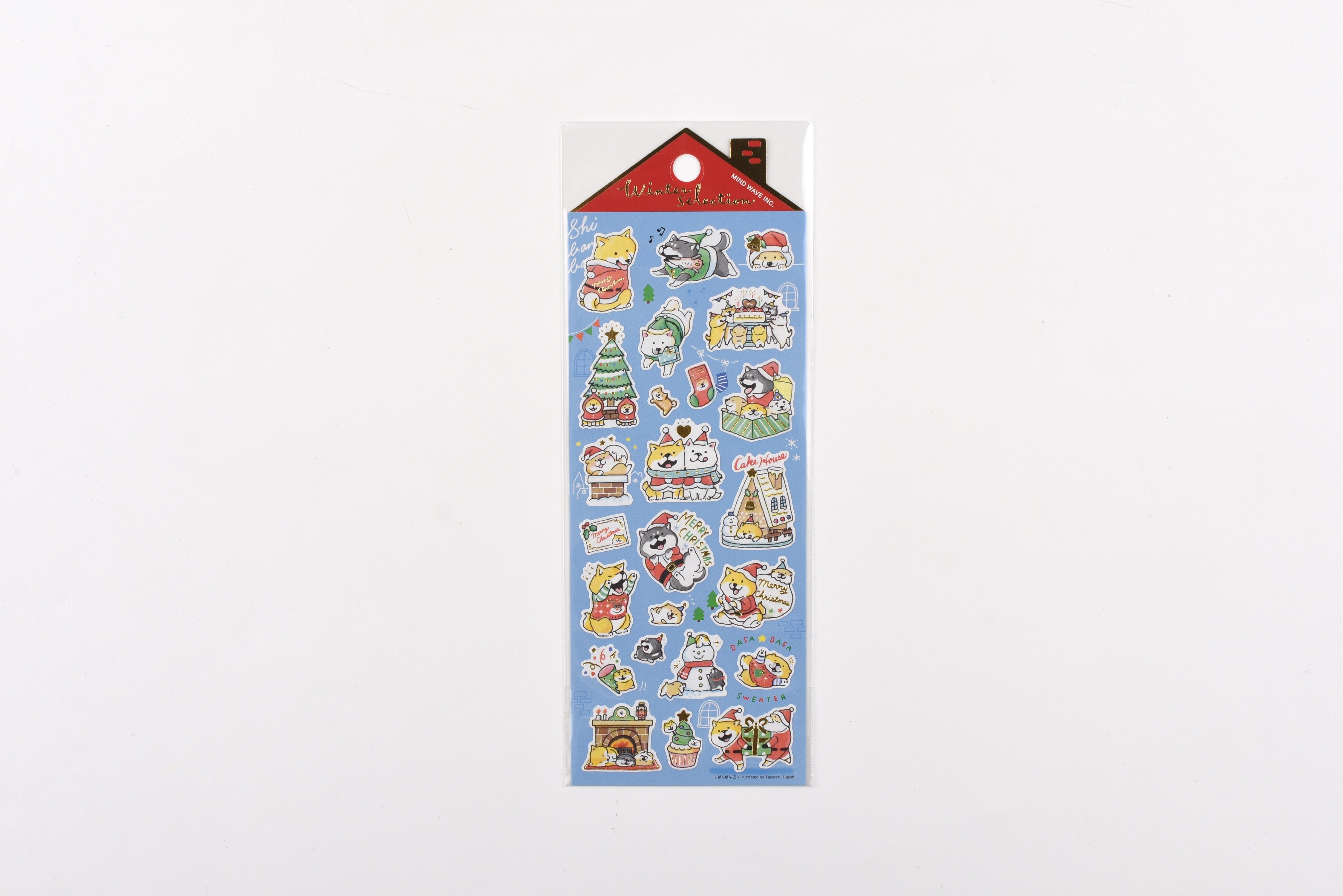 Mind Wave Sticker Sheet - Winter Selection - Shibanban: Our Family’s Santa