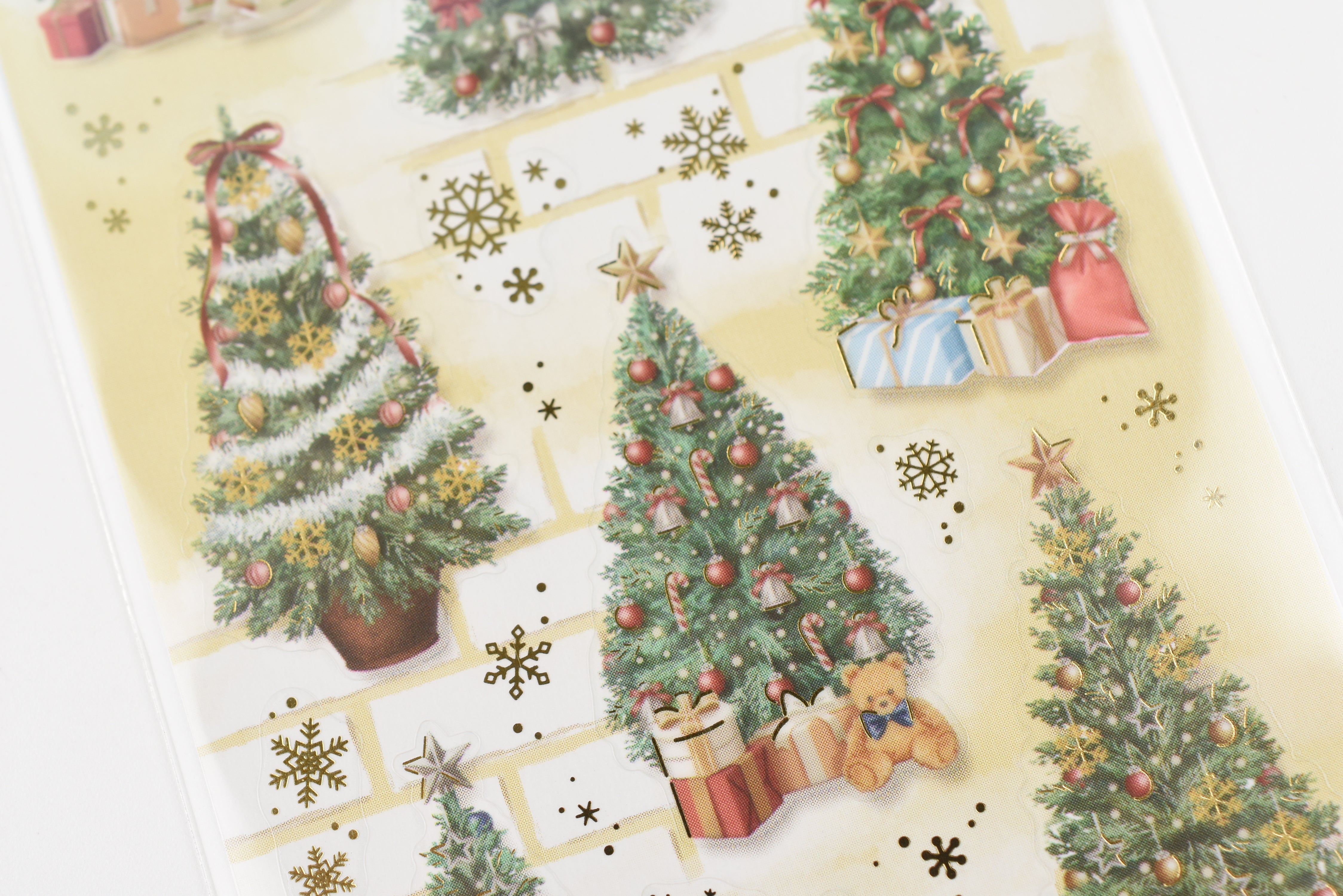 Mind Wave Sticker Sheet - Winter Selection - Christmas Tree