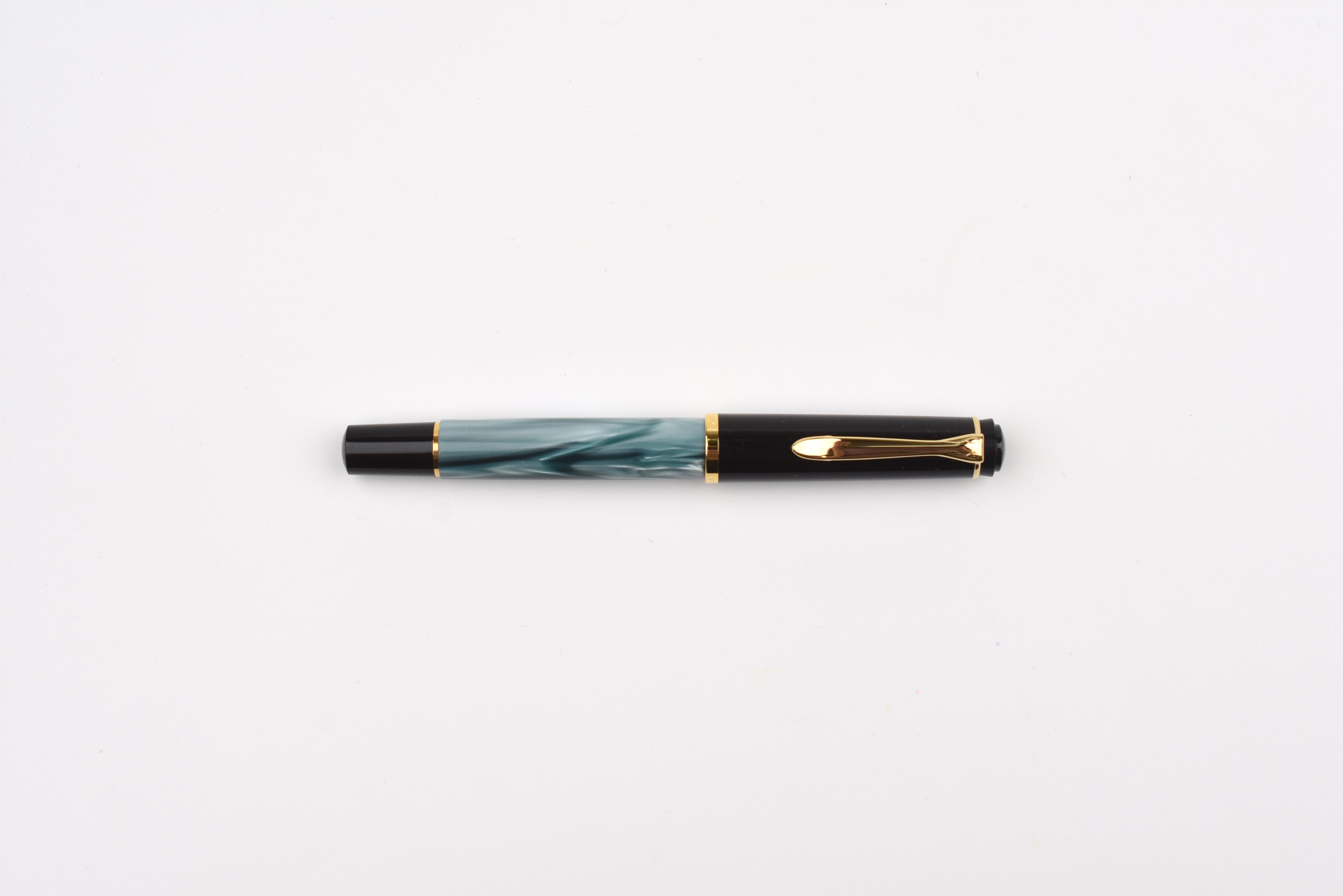 Pelikan 万年筆 M200 M Pelikan M200 Fountain Pen - Classic - Green Marble – Yoseka Stationery