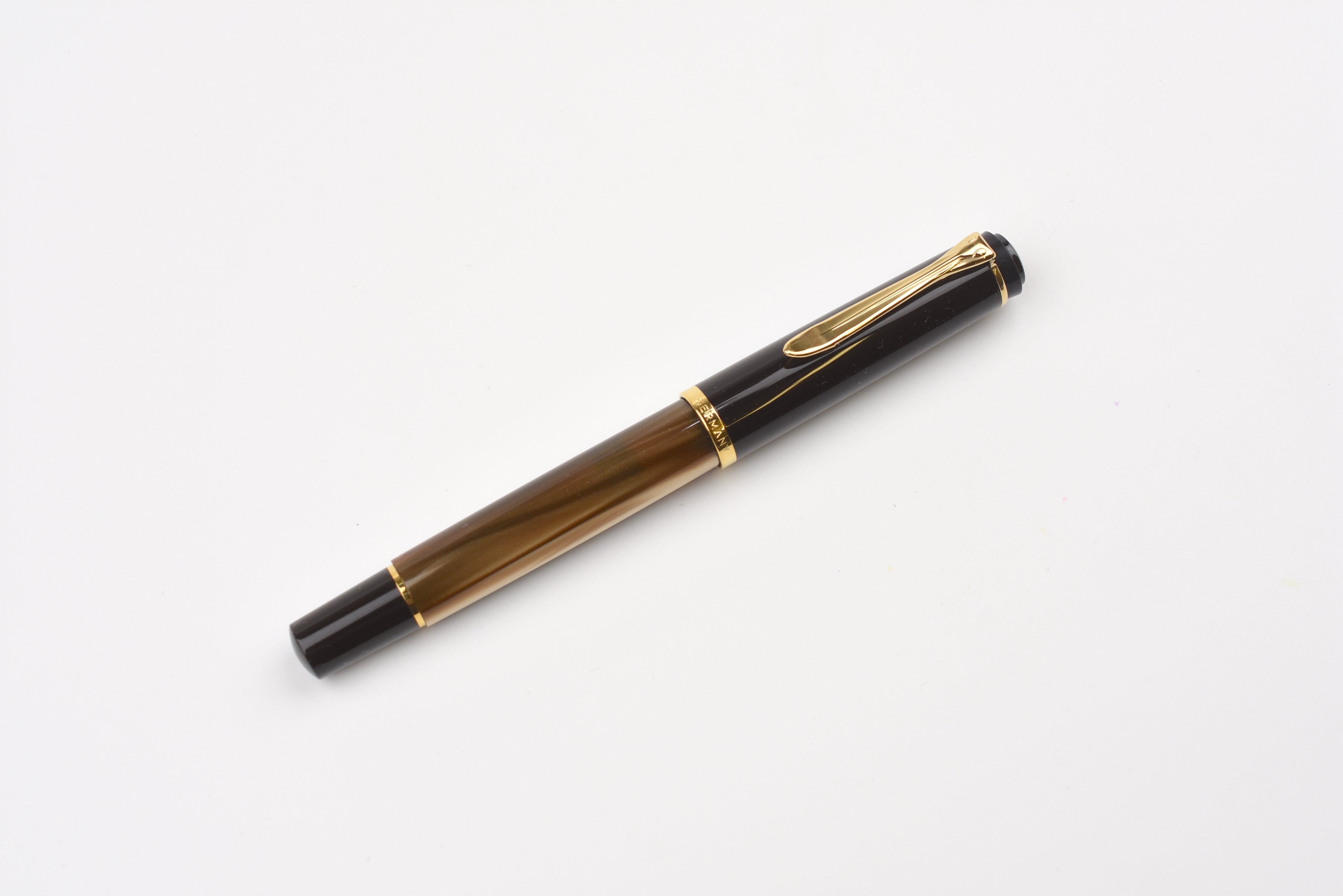 Pelikan M200 Fountain Pen - Classic - Brown Marble – Yoseka Stationery