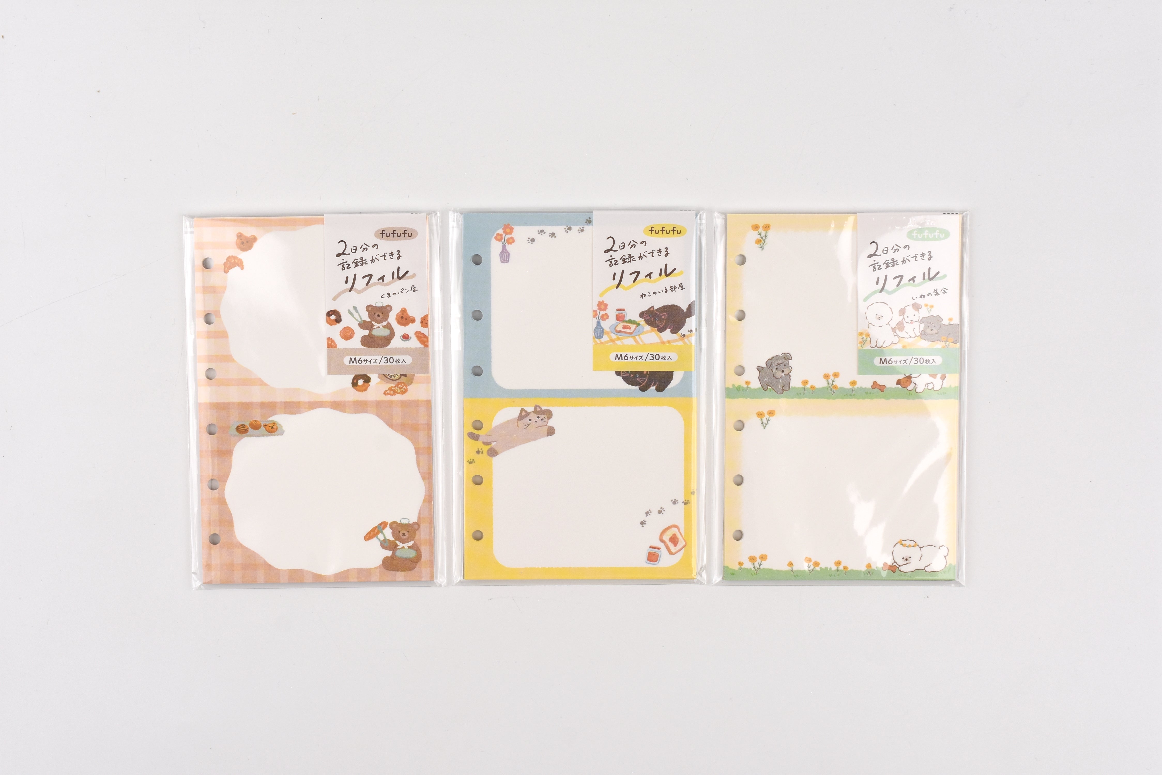 Furukawa Paper - fufufu Notebook - Nikoichi Refill - Mini 6