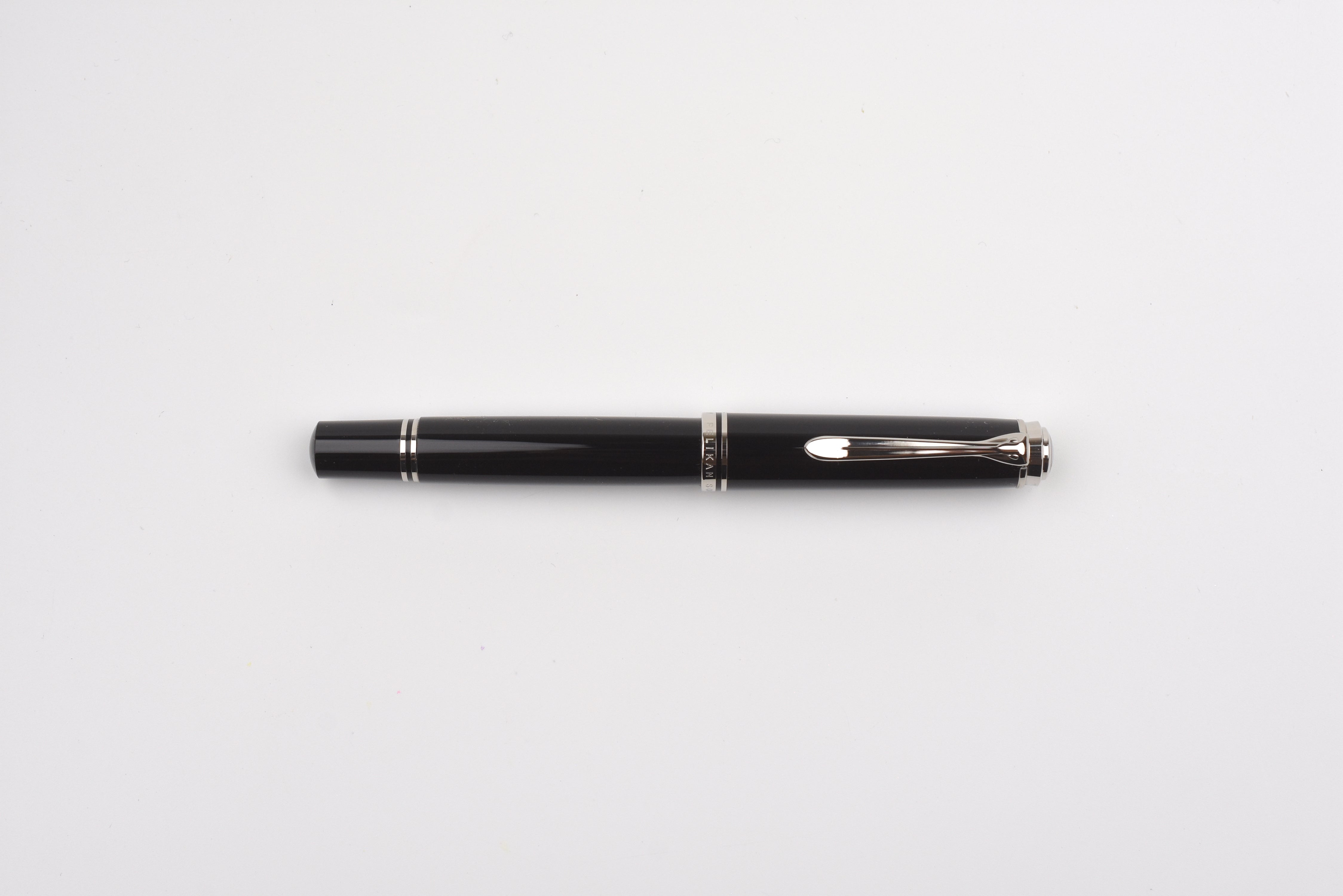 Pelikan M805 Fountain Pen - Souverän - Black-Silver – Yoseka