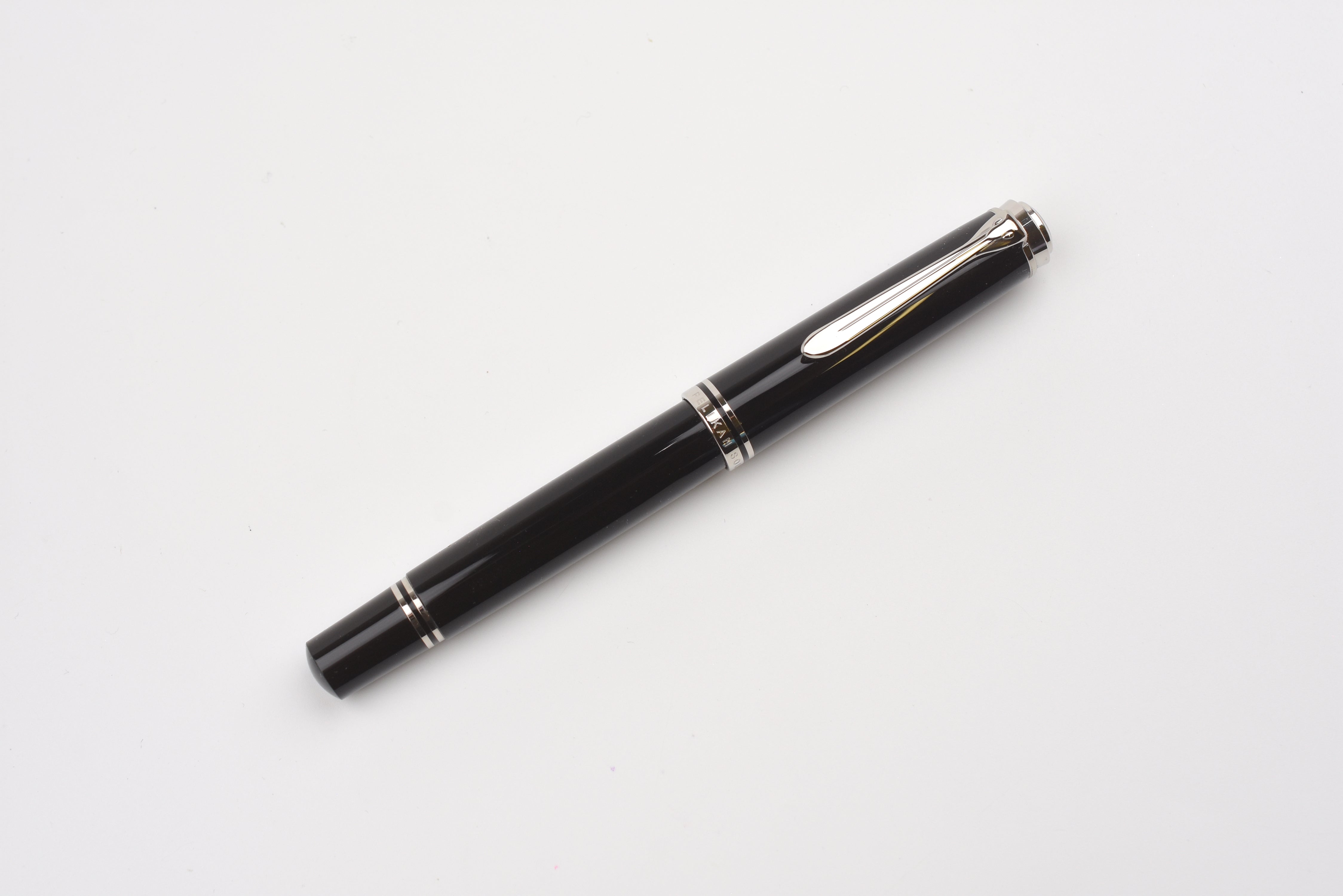 Pelikan M805 Fountain Pen - Souverän - Black-Silver – Yoseka