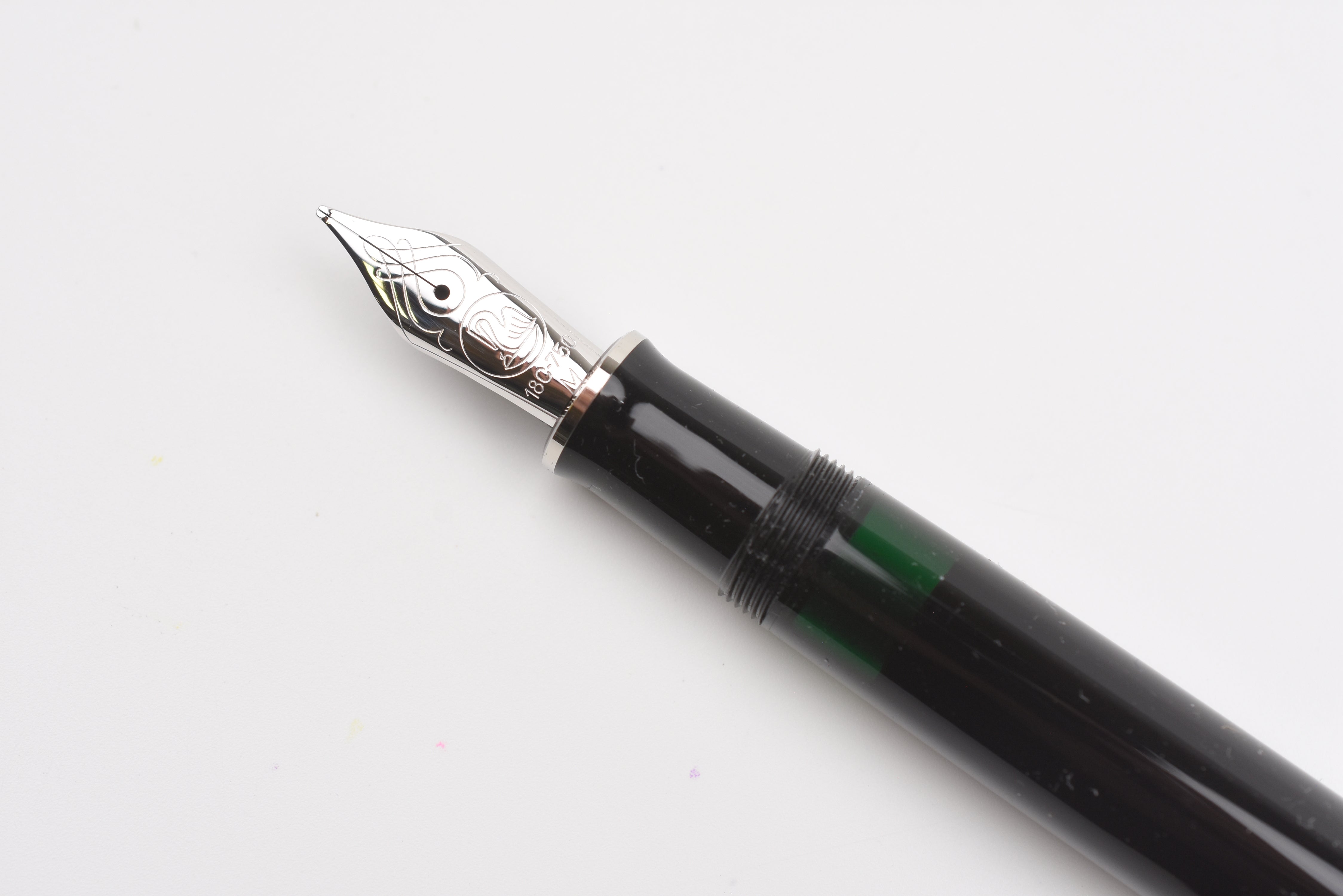 Pelikan M805 Fountain Pen - Souverän - Black-Silver – Yoseka