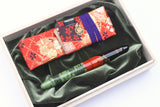 Taccia Miyabi Empress Fountain Pen - Red Fuji - Limited Edition