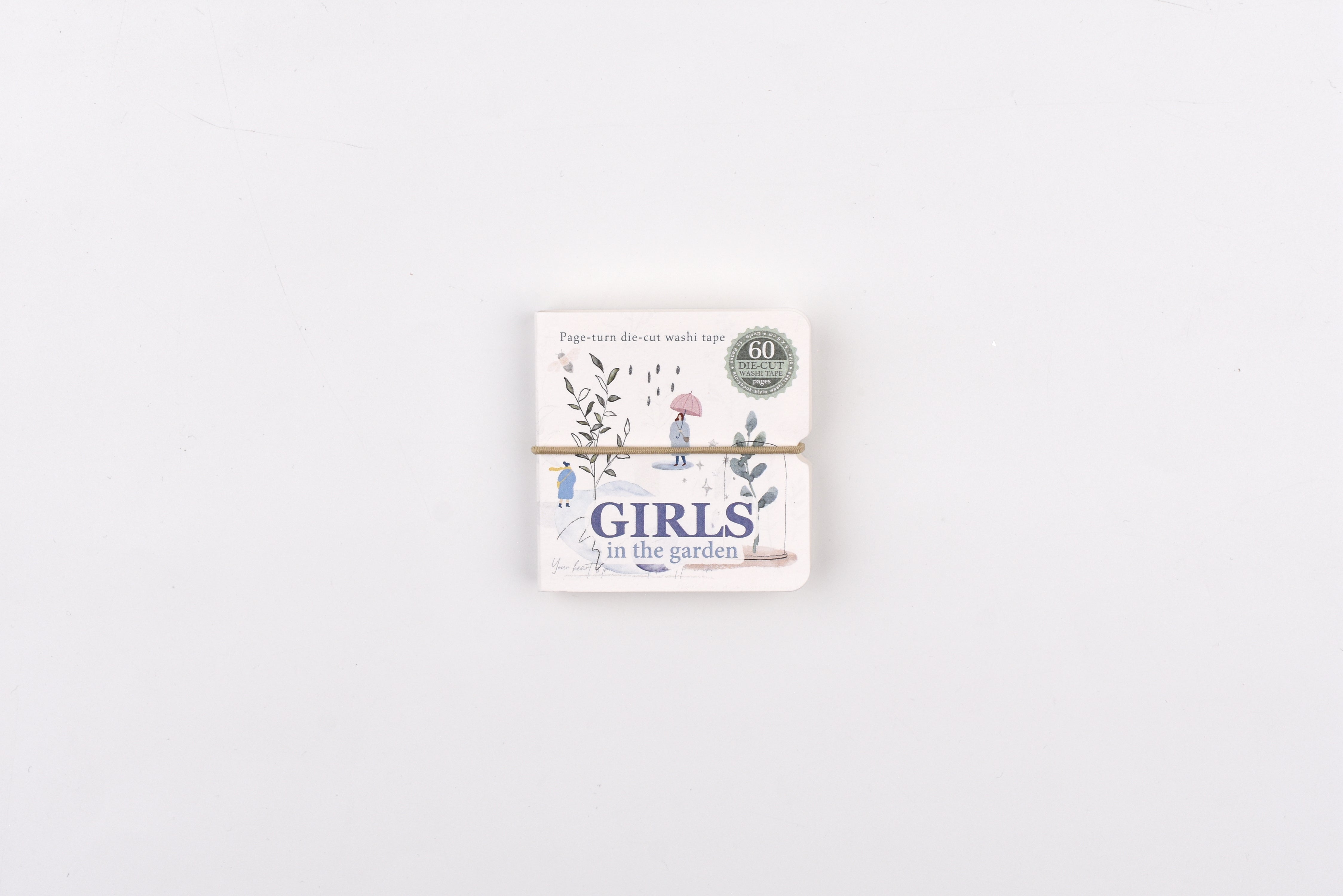 MU Die-cut Washi Book - #6 Girls in the Garden