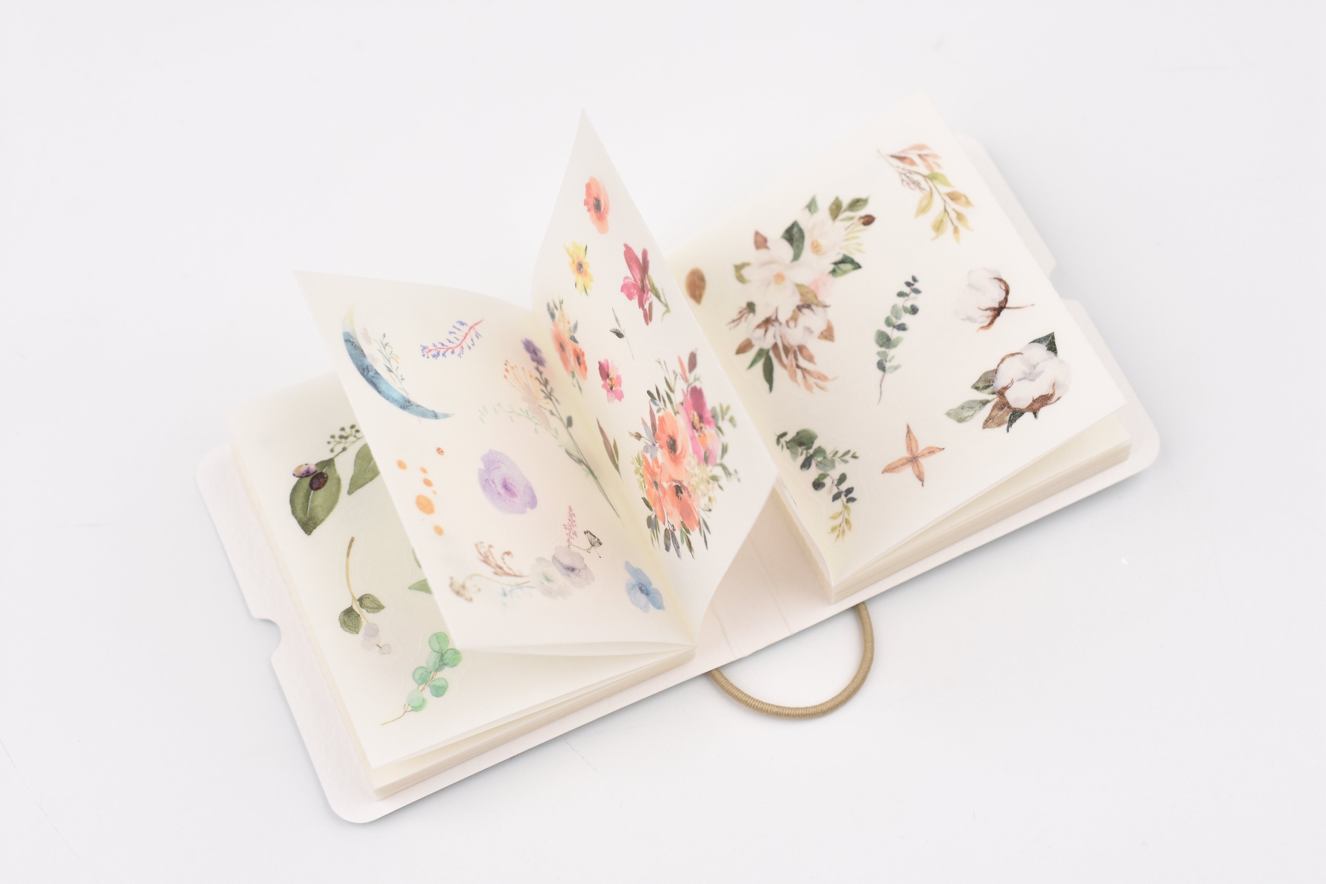 MU Die-cut Washi Book - #7 Wonderful Four Seasons