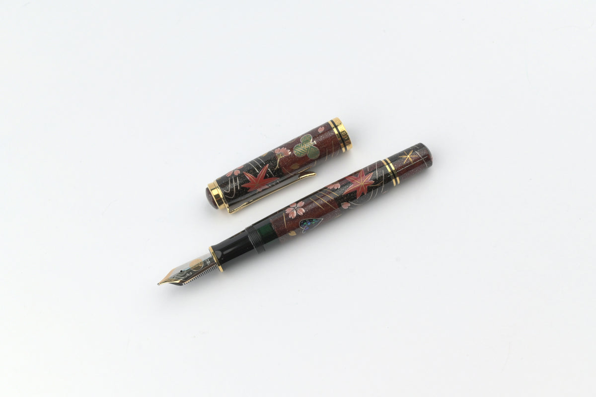 Pelikan M1000 Maki-e Fountain Pen - Four Seasons Lucky Charm - Limited Edition