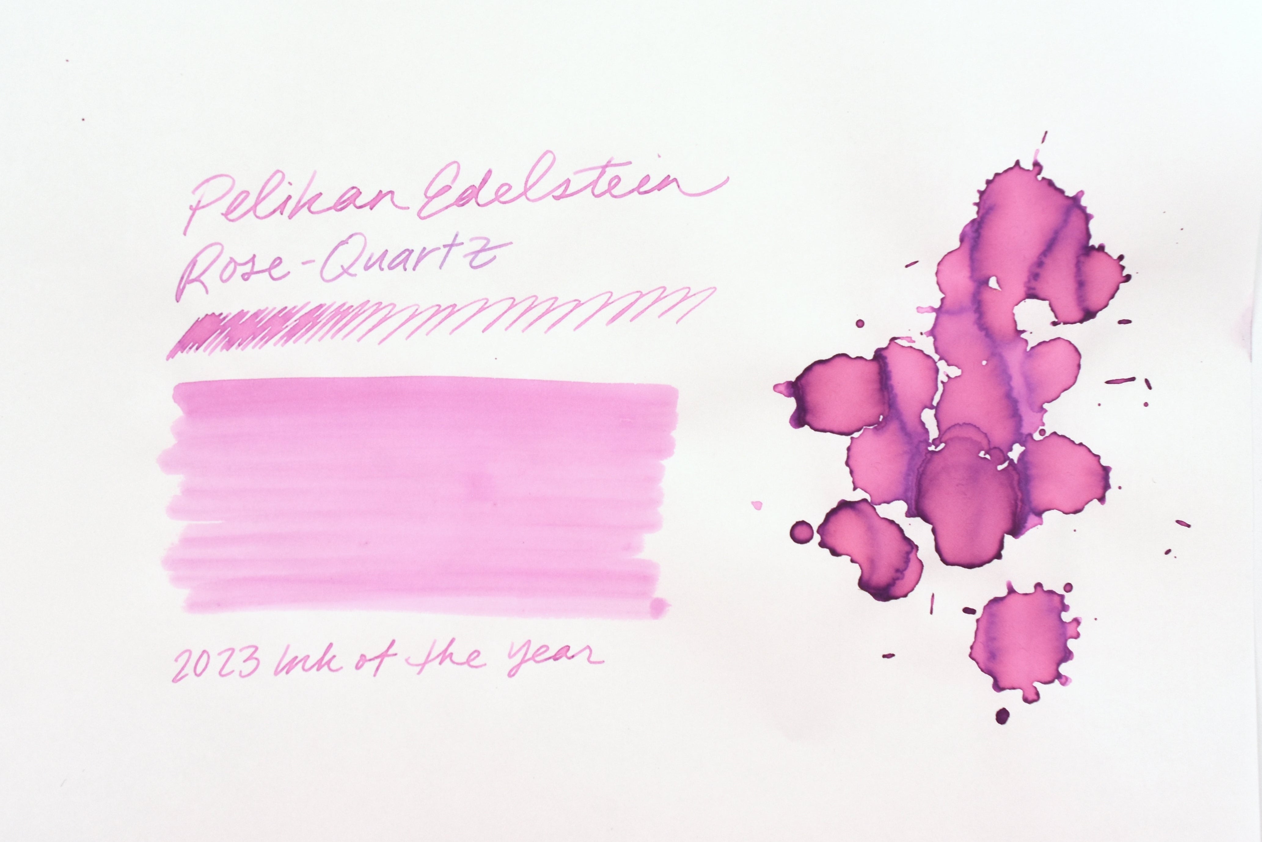 Pelikan Edelstein Ink Bottle - Rose-Quartz - 50ml - Limited