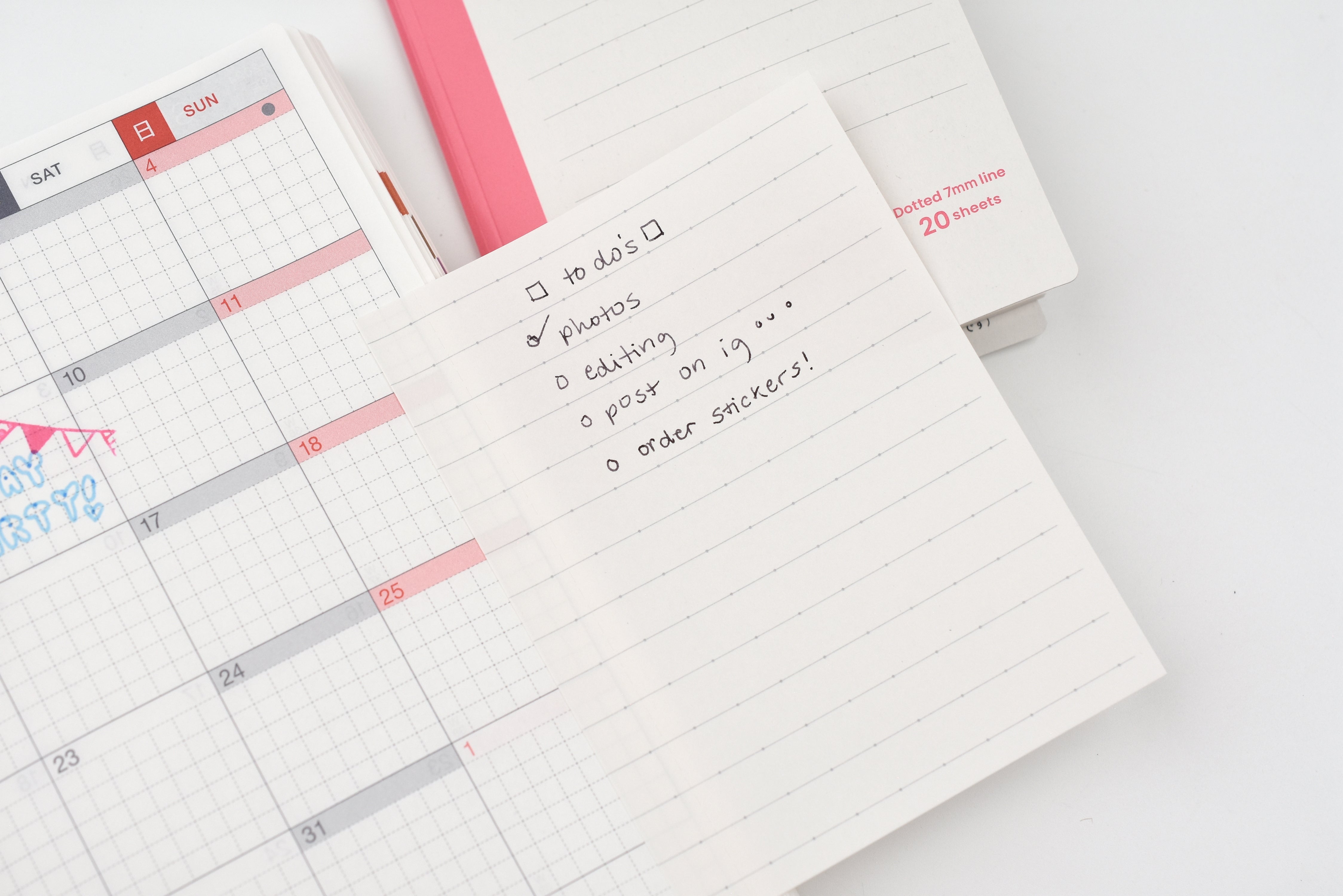 Kokuyo Campus Sticky Notes with Cover - Side Type - Large - 20