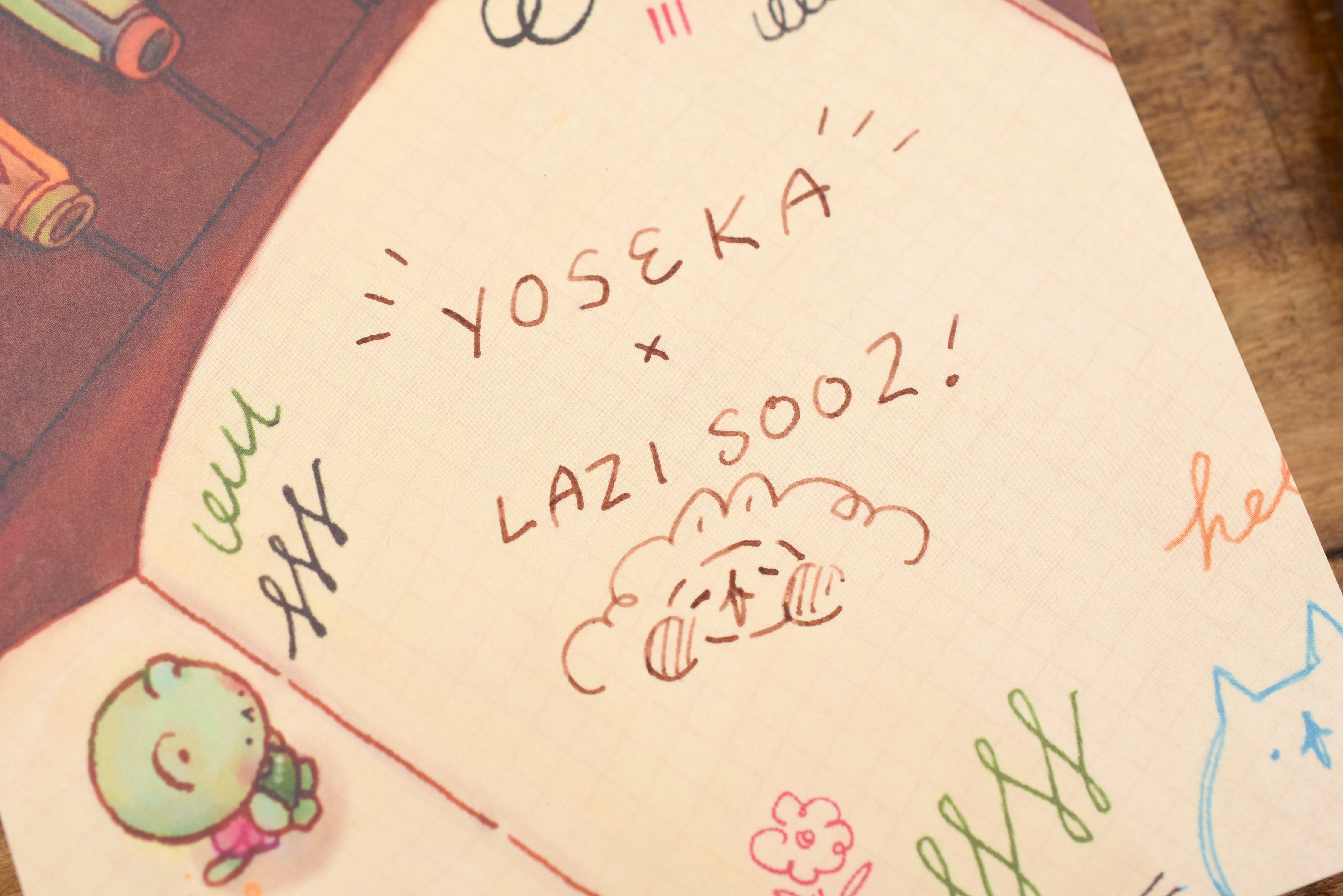 LAZI SOOZ x Yoseka Stationery - Testing Table Memo Padilla