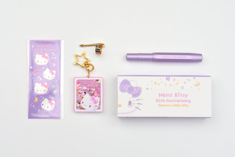 Kaweco AL Sport Fountain Pen - Hello Kitty Limited Edition - Lilac - Fine Nib