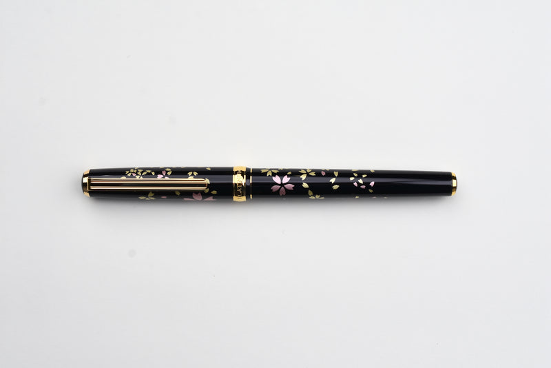 Platinum Kanazawa Gold Leaf Fountain Pen - Cherry Blossom