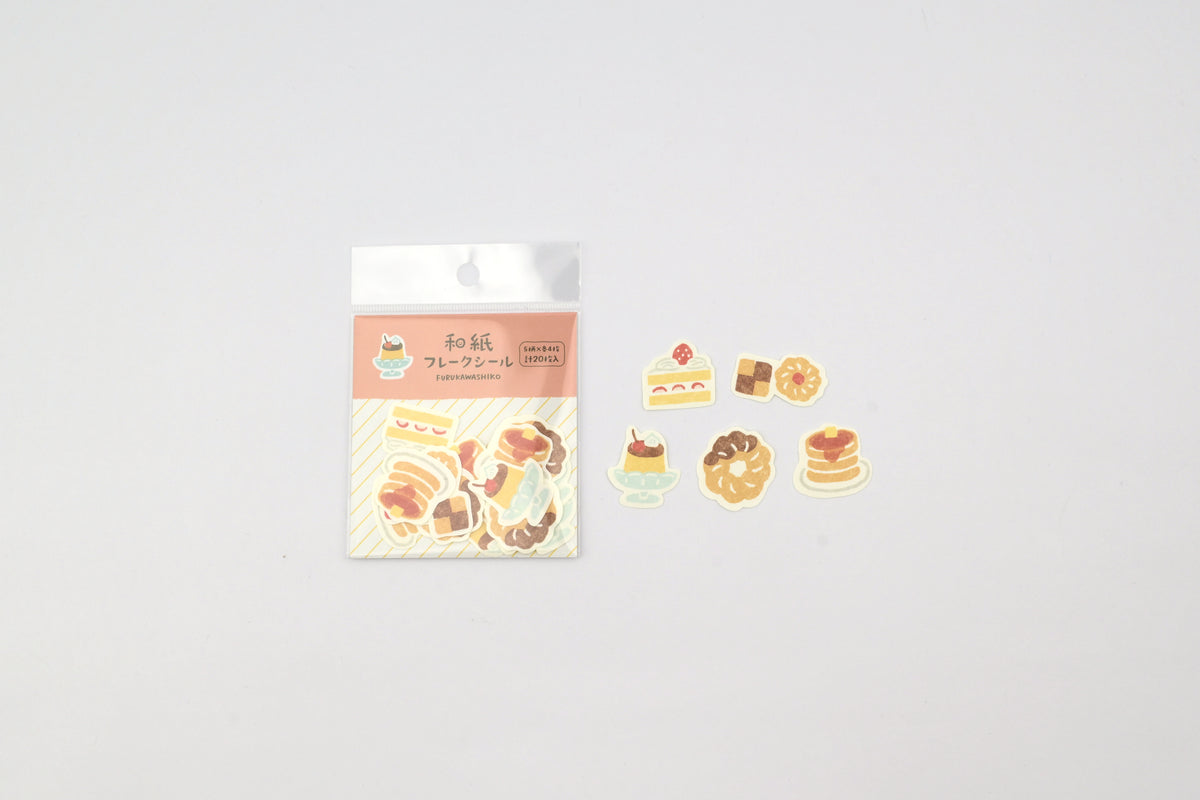 Furukawa Paper Flake Sticker - Dessert