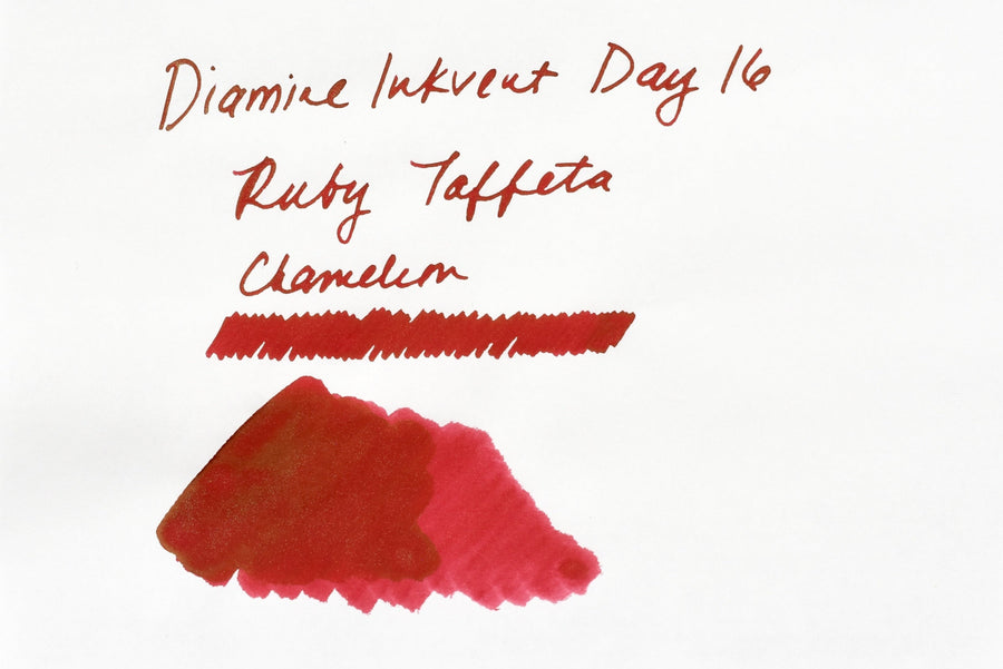 Diamine Teal Edition - Chameleon - Ruby Taffeta
