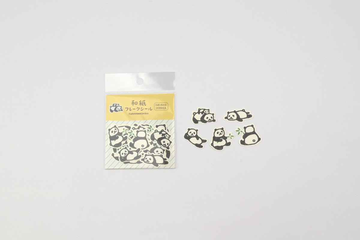 Furukawa Paper Flake Sticker - Panda