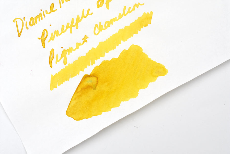 Diamine Teal Edition - Pigment Chameleon - Pineapple Spritz