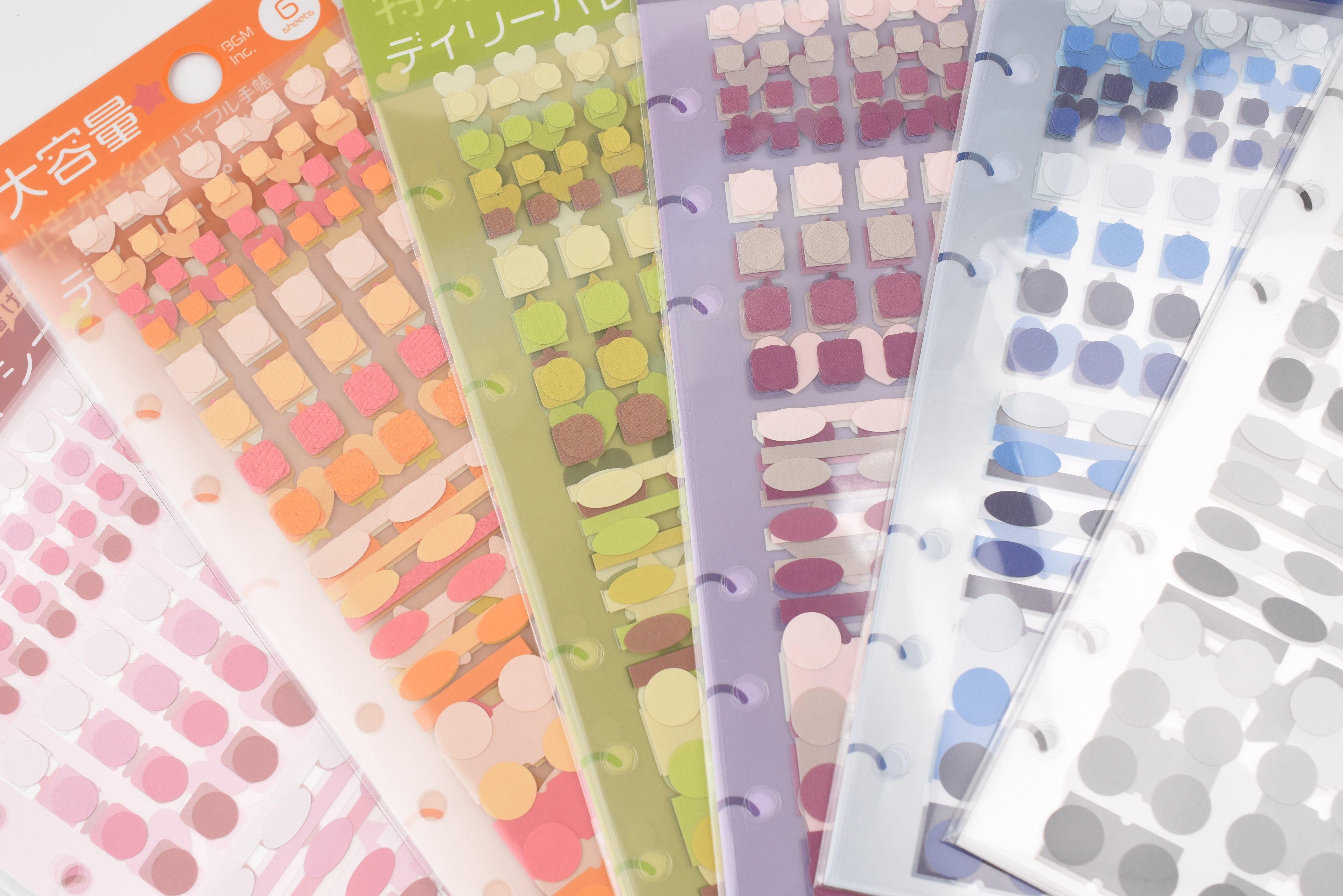 BGM Daily Palette Stickers