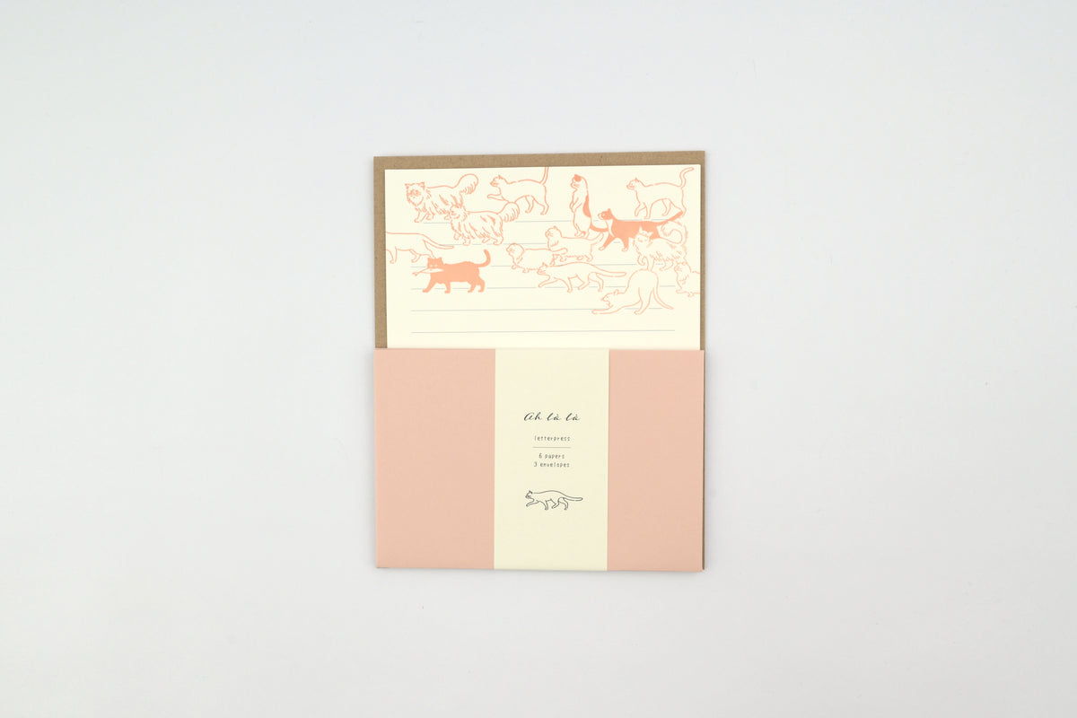 EL COMMUN Letter Set - Ah La La - Cats