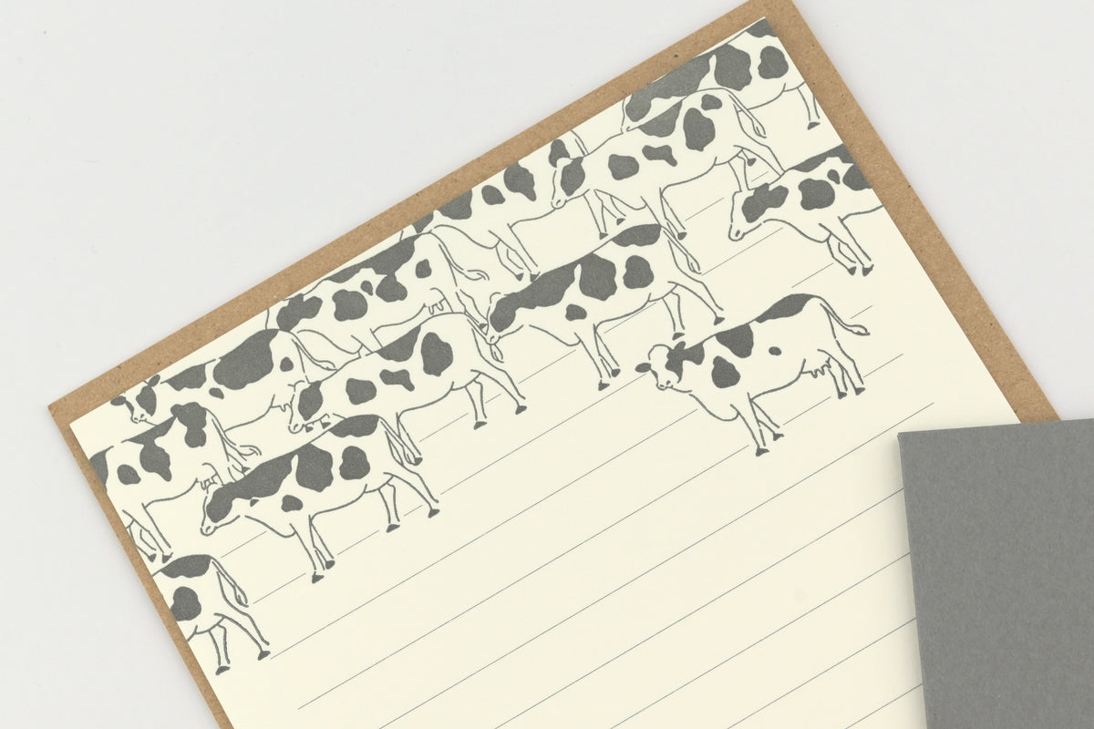 EL COMMUN Letter Set - Ah La La - Cows