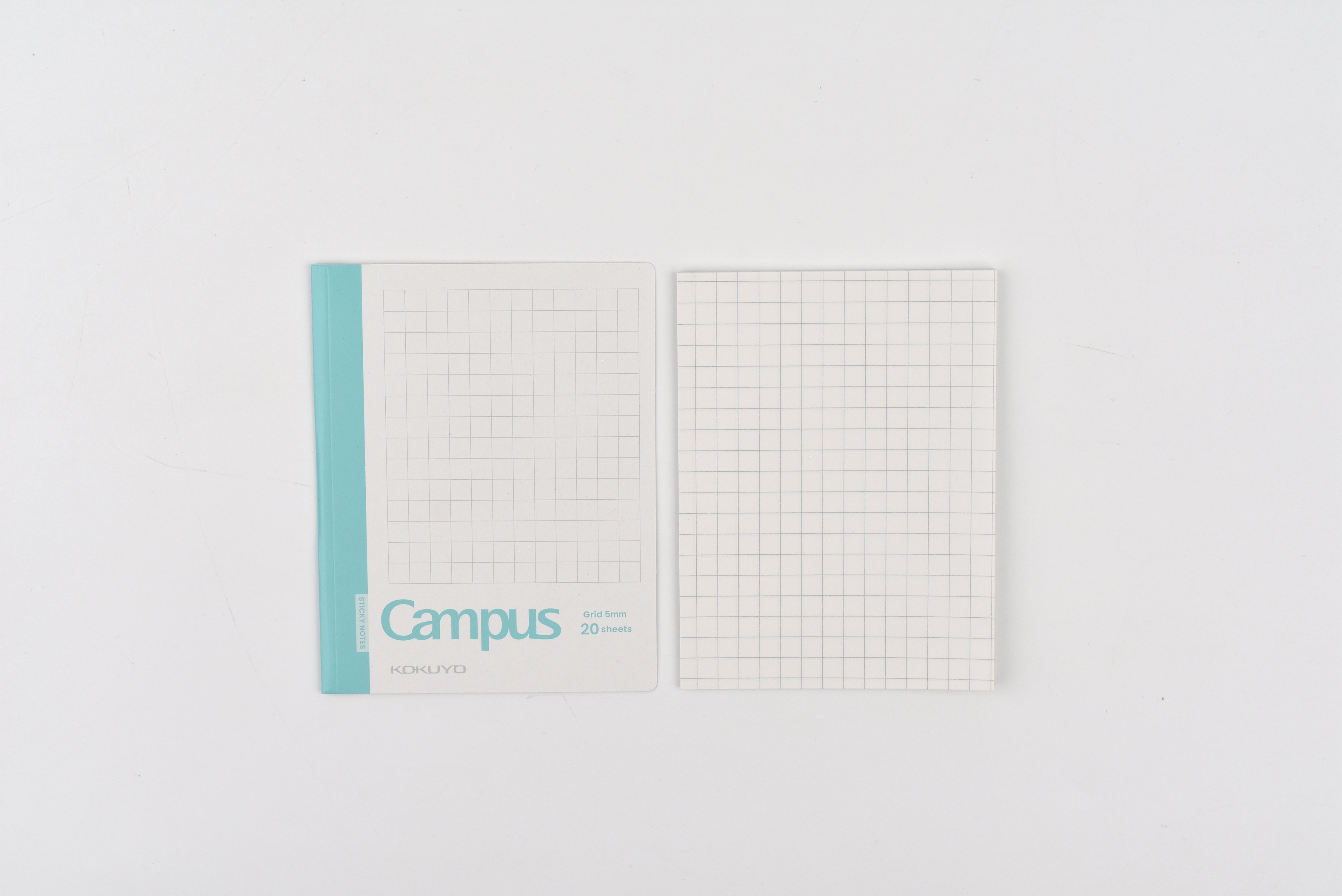 Kokuyo Campus Sticky Notes with Cover - Side Type - Grid