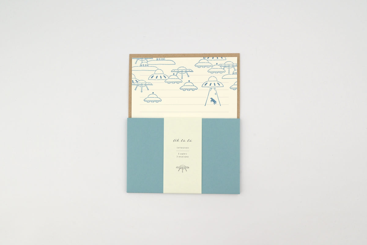 EL COMMUN Letter Set - Ah La La - Aliens