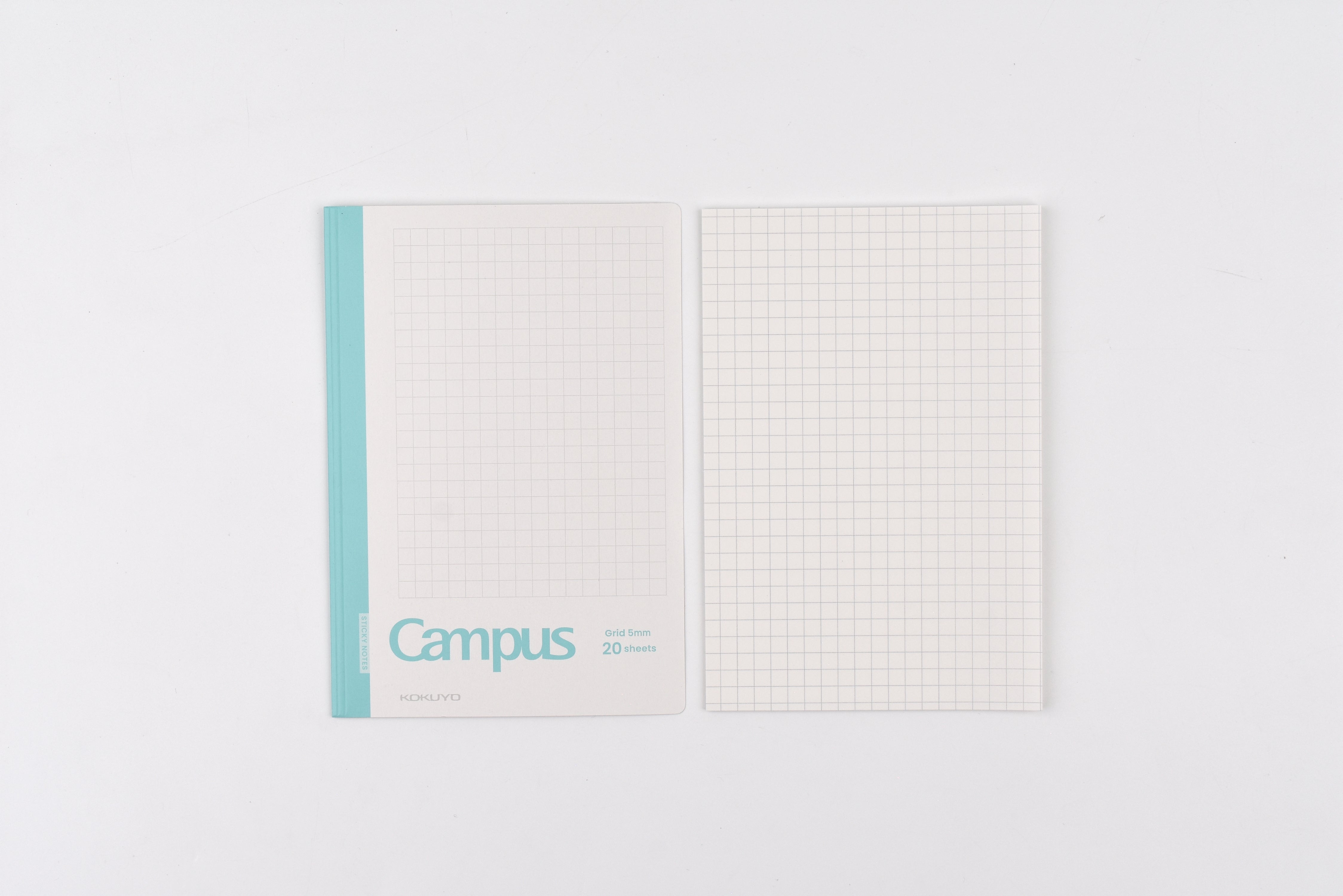 Kokuyo Campus Sticky Notes with Cover - Side Type - Grid