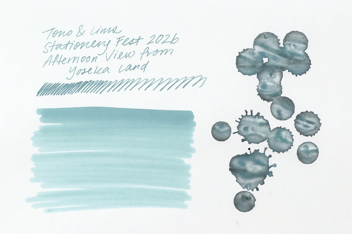 Tono & Lims Pen Ink Bottle - Special Collaboration - Afternoon View From Yoseka Land - 30ml - Stationery Fest 2026