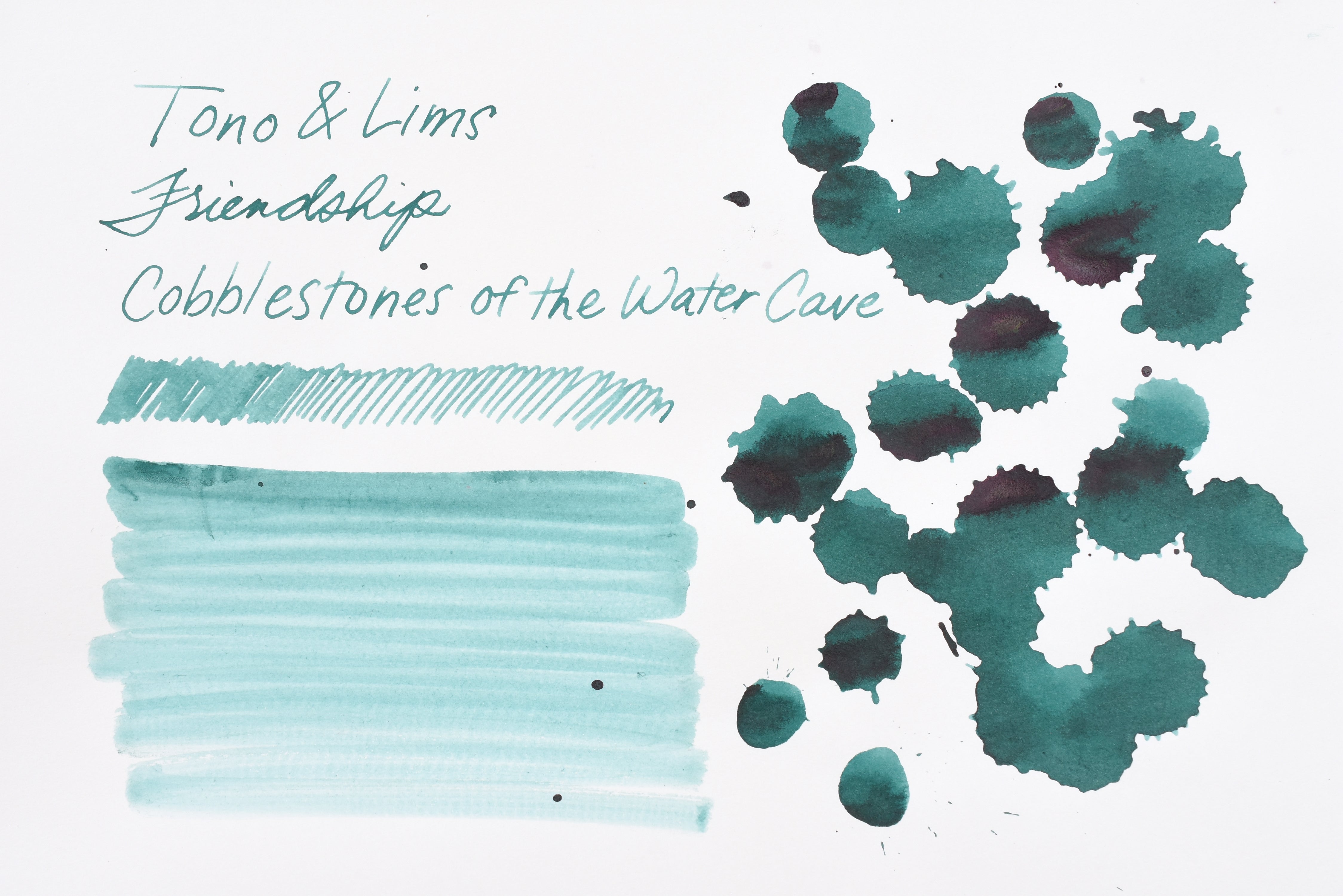 Tono & Lims Ink Bottle - Friendship - 水窟の石畳 (Cobblestones of the Water Cave) - 30ml