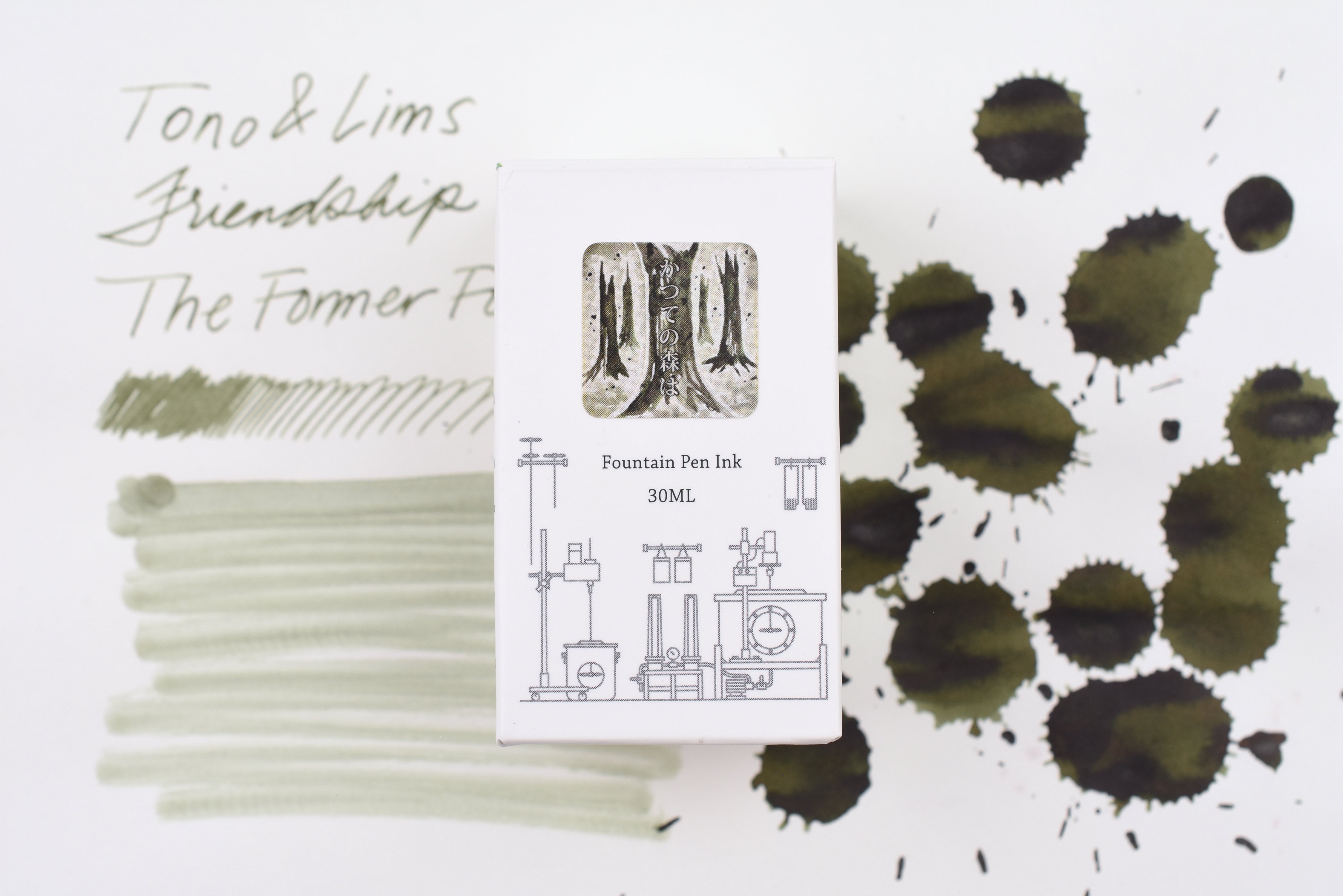 Tono & Lims Ink Bottle - Friendship - かつての森は (The Former Forest) - 30ml